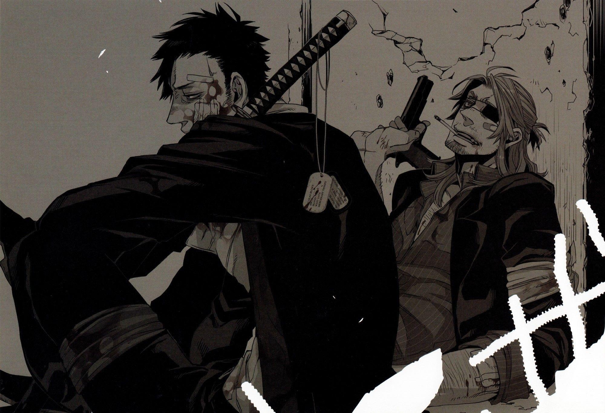 Gangsta Anime, Gangster, Charakter, Hintergrund, Anime, 2000x1370 HD Desktop