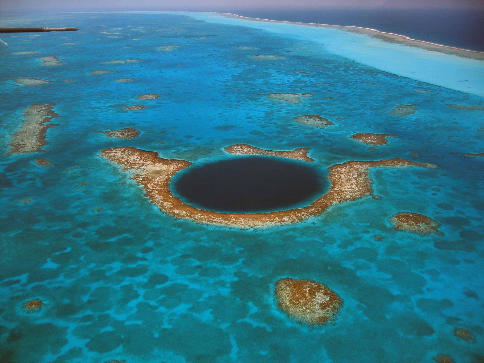 Great Blue Hole, Belize, Naturschutz, Tauchen, Landschaft, 1600x1200 HD Desktop