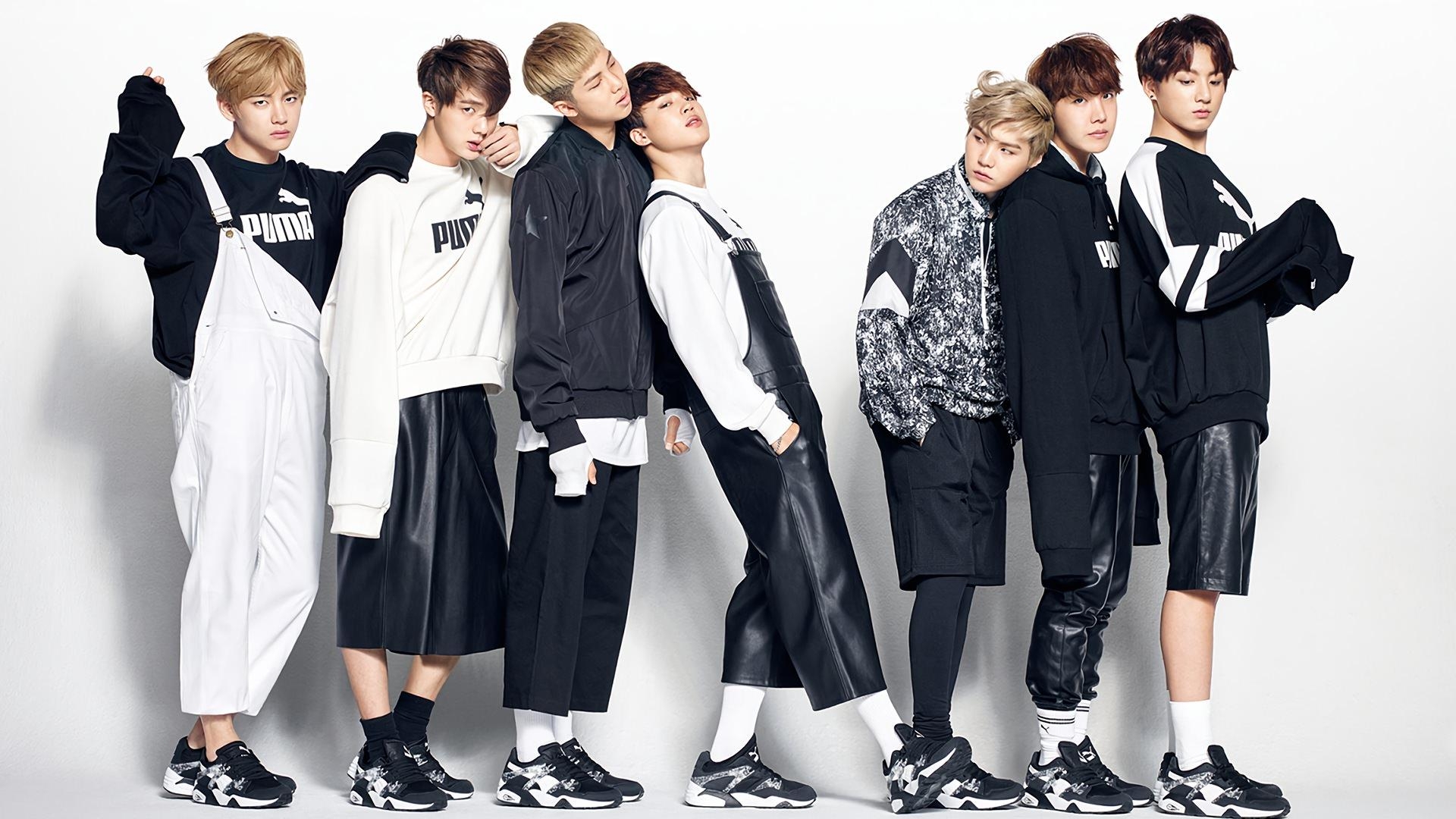 BTS, Mitglieder, HD, Bild, Kunst, 1920x1080 Full HD Desktop