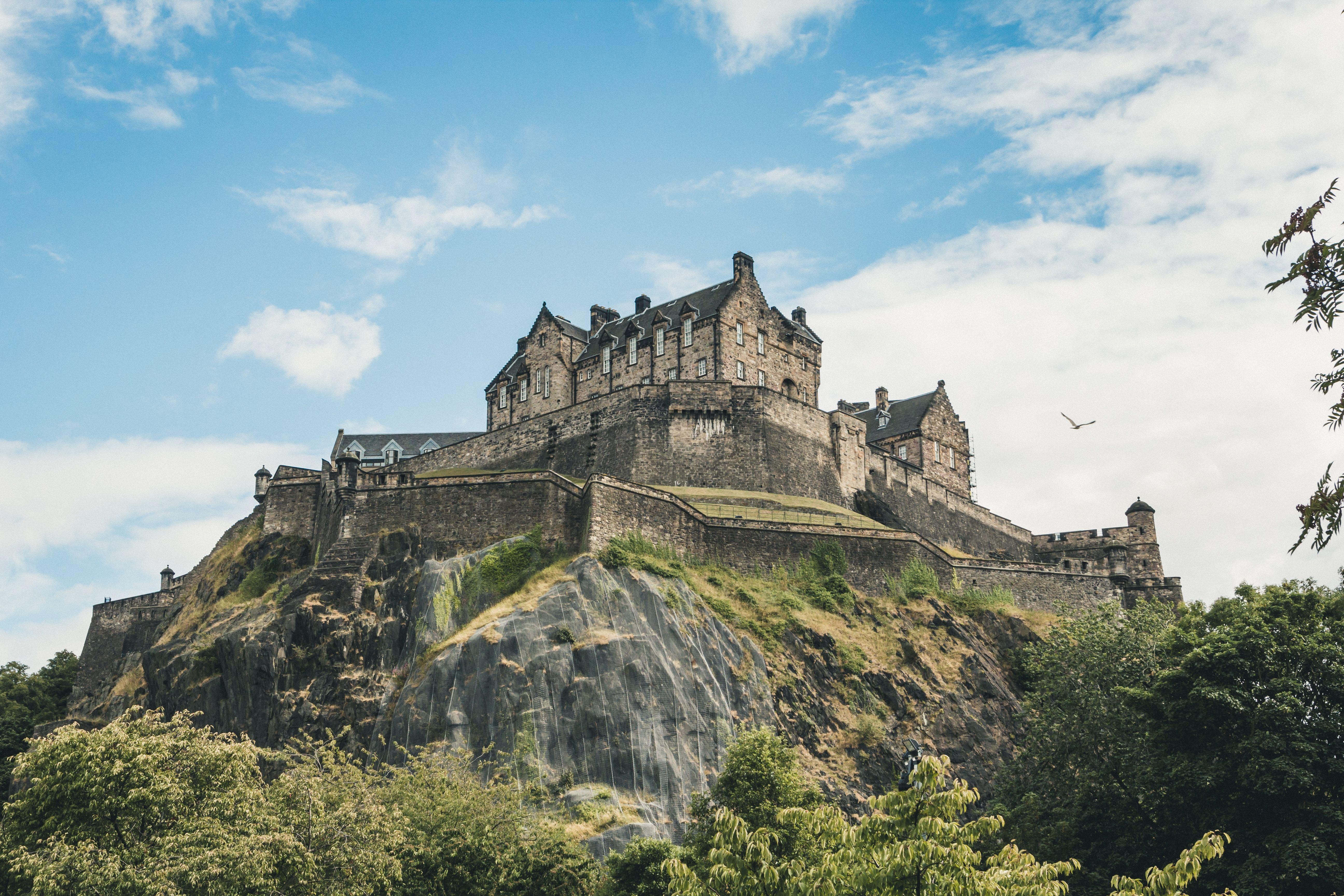 Edinburgh Castle, Schottland, Bild, Kostenlos, Geschichte, 5190x3460 4K Desktop