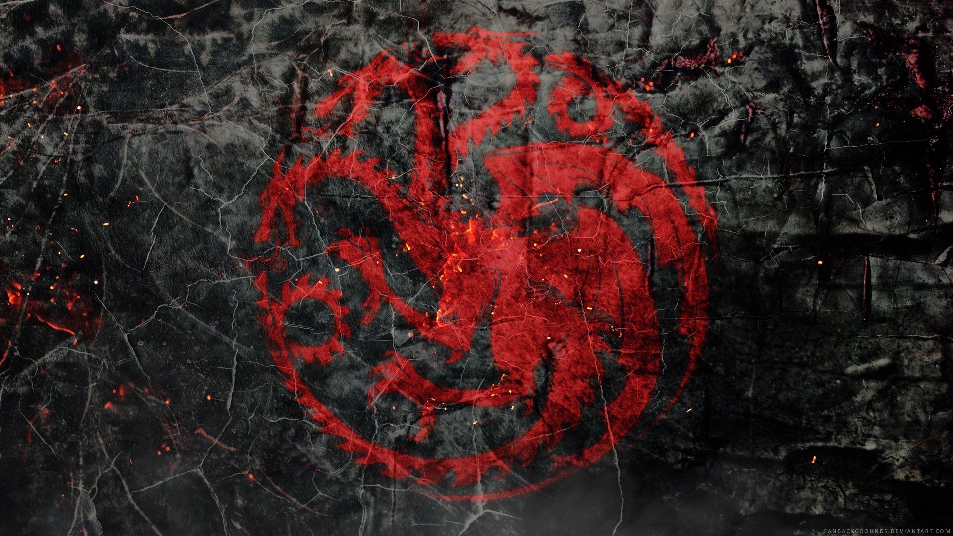 Targaryen Hintergrund, Game of Thrones, Westeros, HD, Drachen, 1920x1080 Full HD Desktop