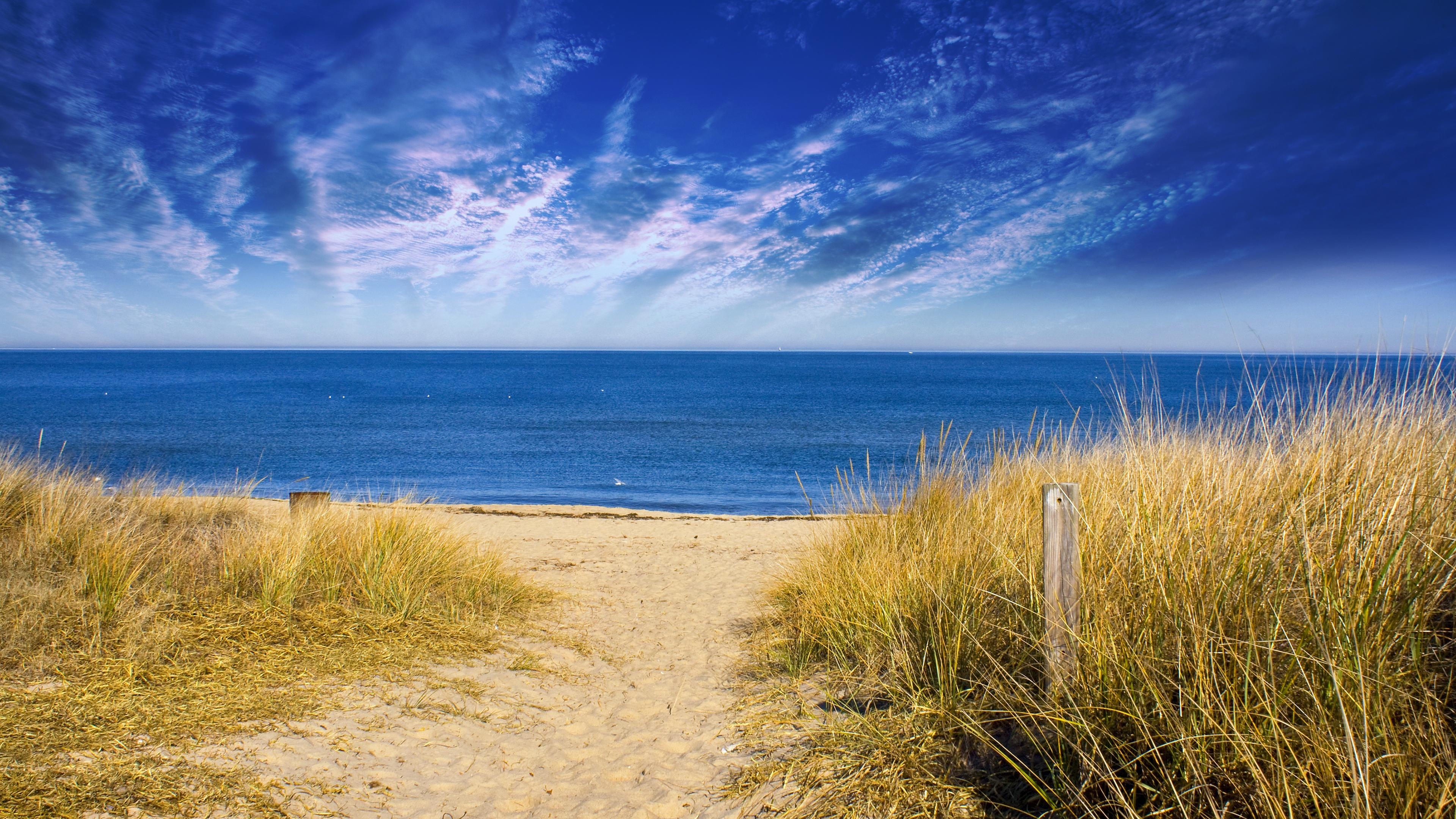 Virginia Beach, Myrtle Beach, Vergleich, Reise, Strand, 3840x2160 4K Desktop