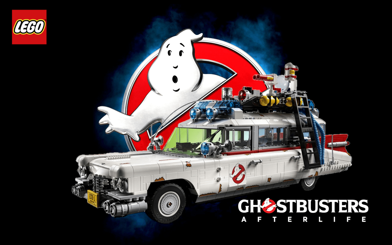 LEGO Ecto-1, Ghostbusters Afterlife, Enthüllung, Sammler, Filmrequisite, 1280x800 HD Desktop