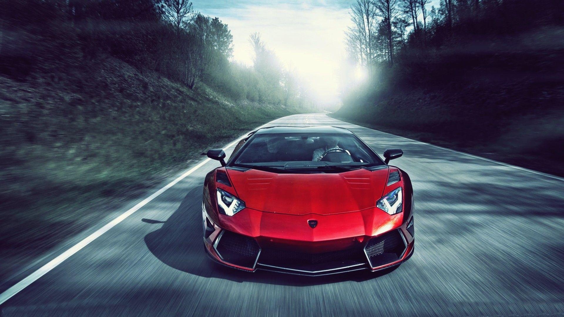 Lamborghini, Aventador, Full HD, Hinterbild, Auto, 1920x1080 Full HD Desktop