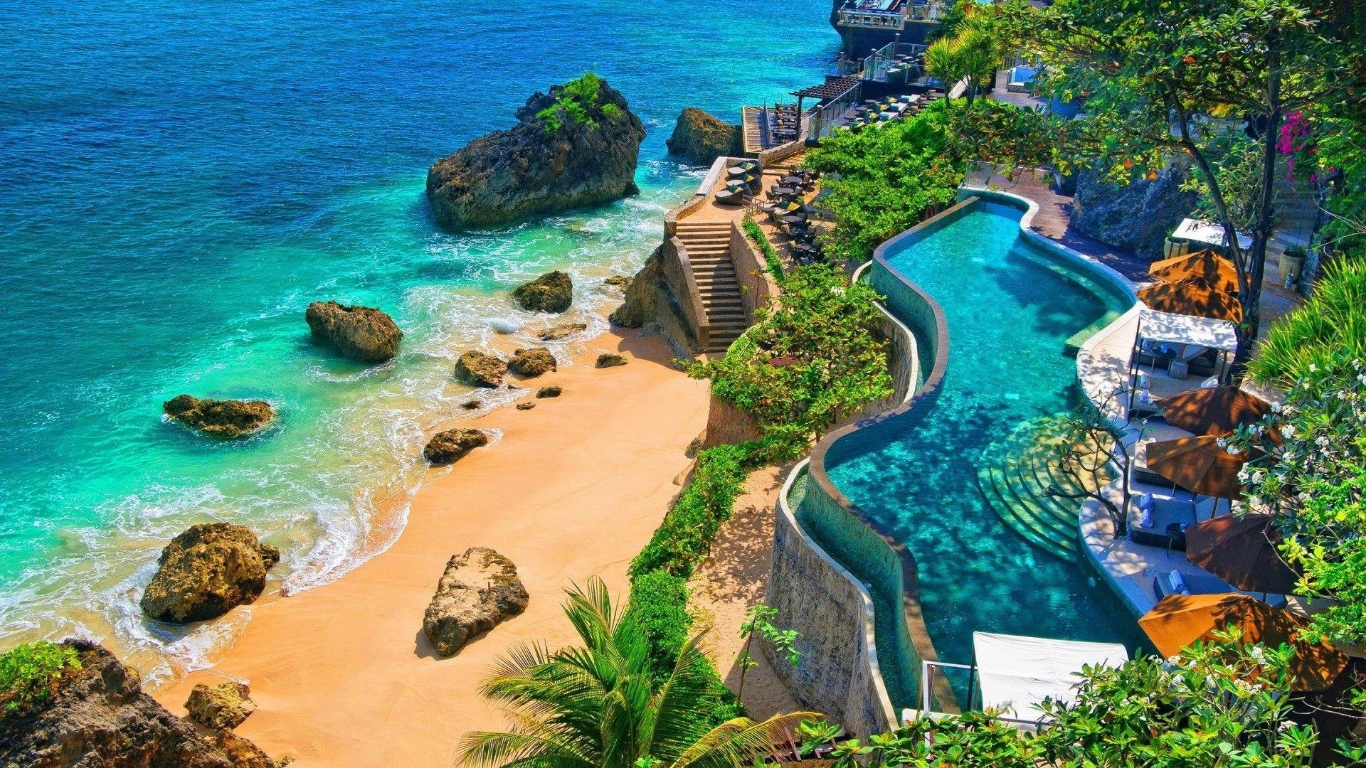 Bali, schöne Küste, Strand, HD, Reisen, 1920x1080 Full HD Desktop