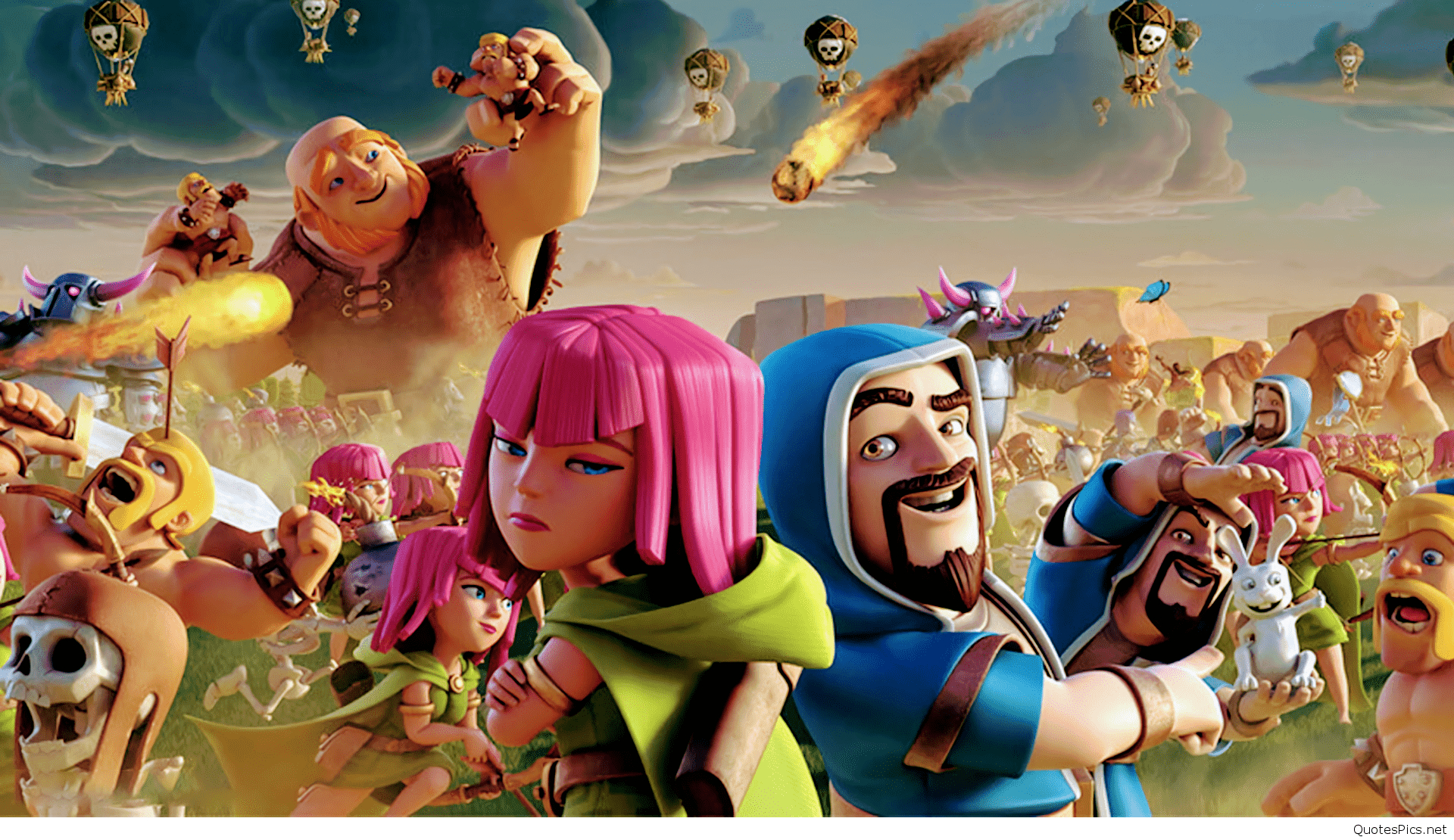 Clash of Clans, Wallpaper, Gaming, Hintergrundbild, Spiel, 1920x1110 HD Desktop