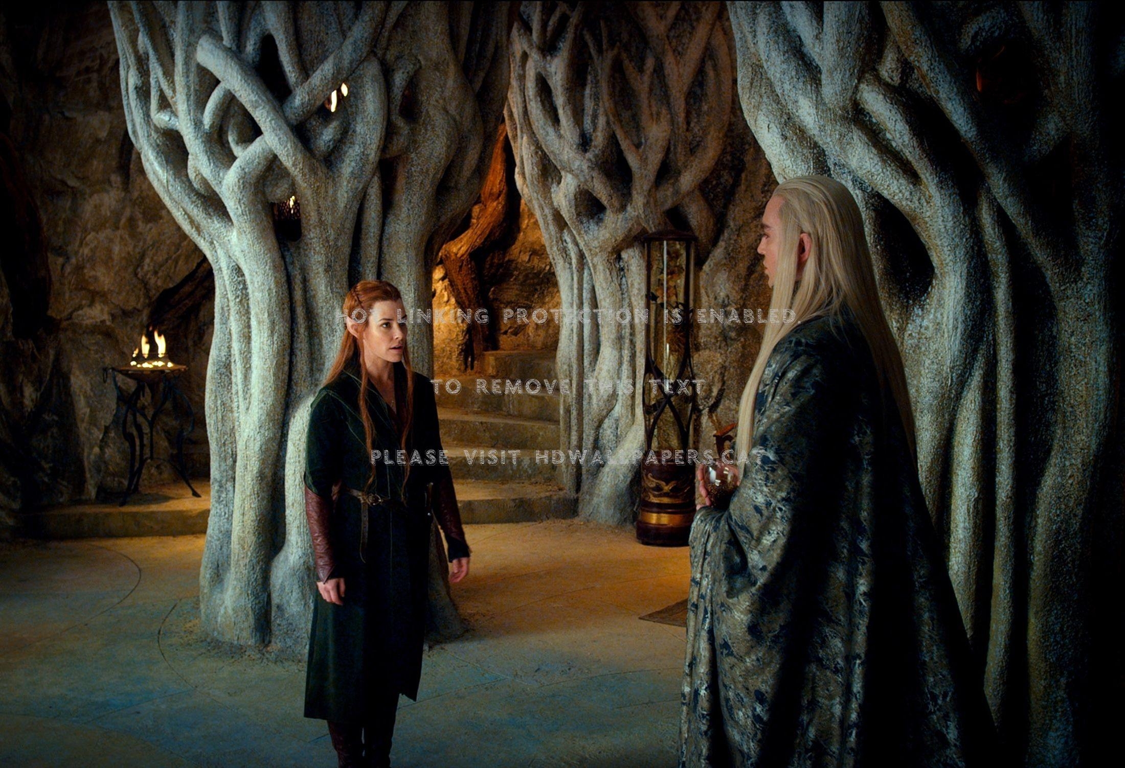 Hobbit, Thranduil, Tauriel, Download, Fantasy, 2200x1510 HD Desktop