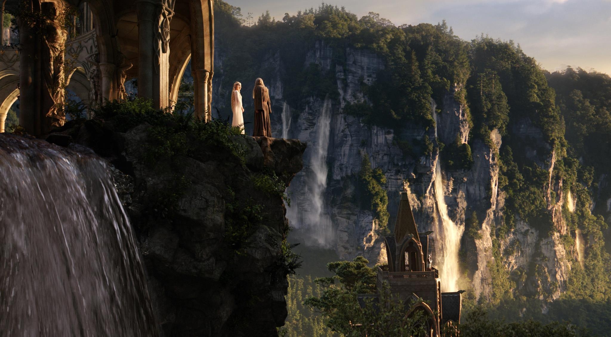 Rivendell, Fantasy, Filme, Wallpaper, Kunst, 2050x1140 HD Desktop