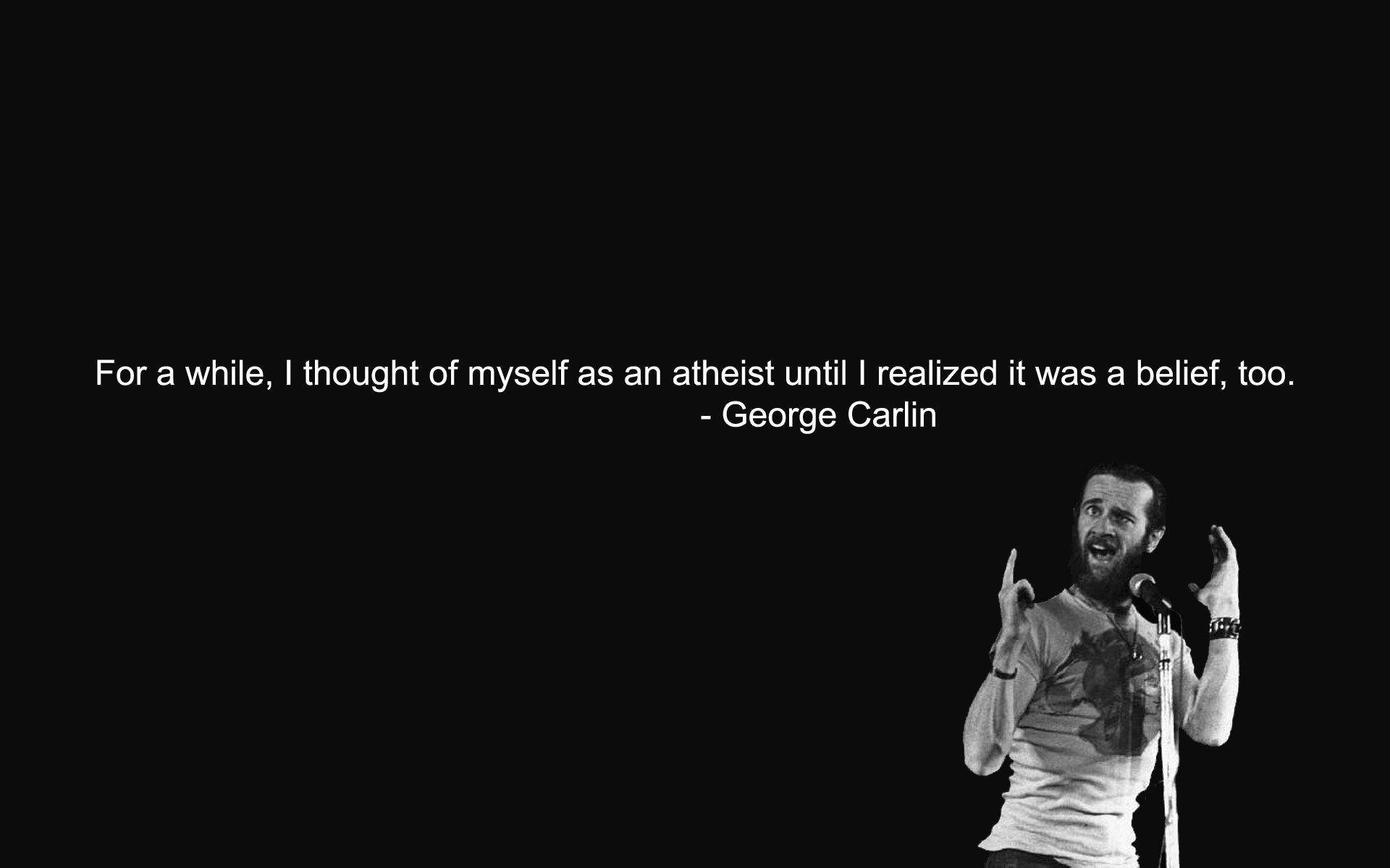 George Carlin, Zitate, Hintergrund, Komiker, Bild, 1920x1200 HD Desktop