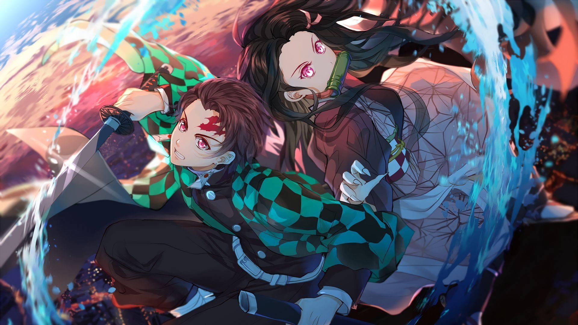 Demon Slayer, Kimetsu No Yaiba, Anime, Hintergrund, Bild, 1920x1080 Full HD Desktop