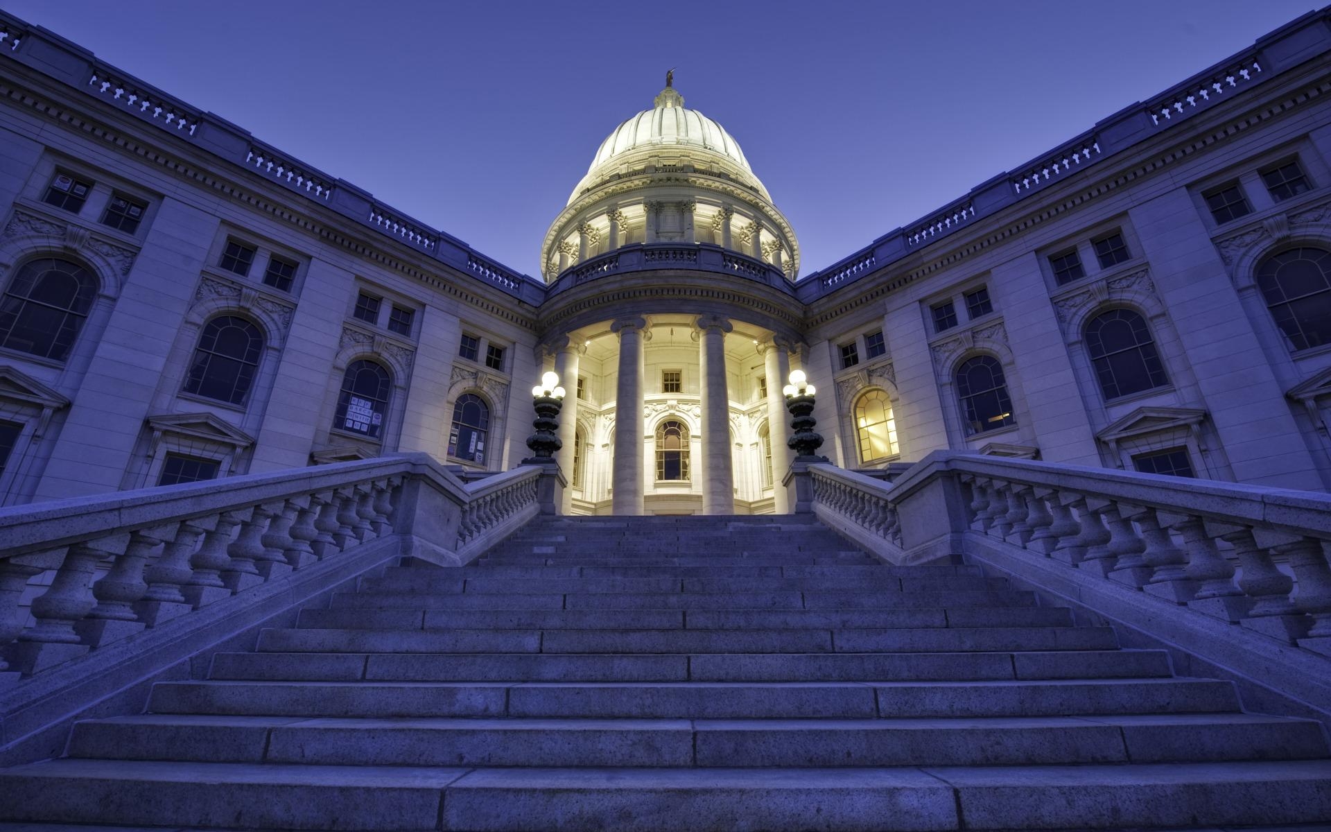 Madison, Wisconsin, Kapitol, Gebäude, Reisen, 1920x1200 HD Desktop