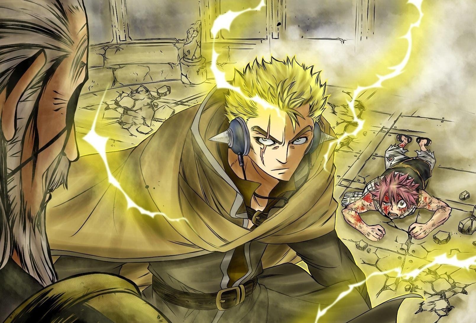 Laxus Dreyar, HD Bild, Anime, Magier, Fairy Tail, 1610x1100 HD Desktop