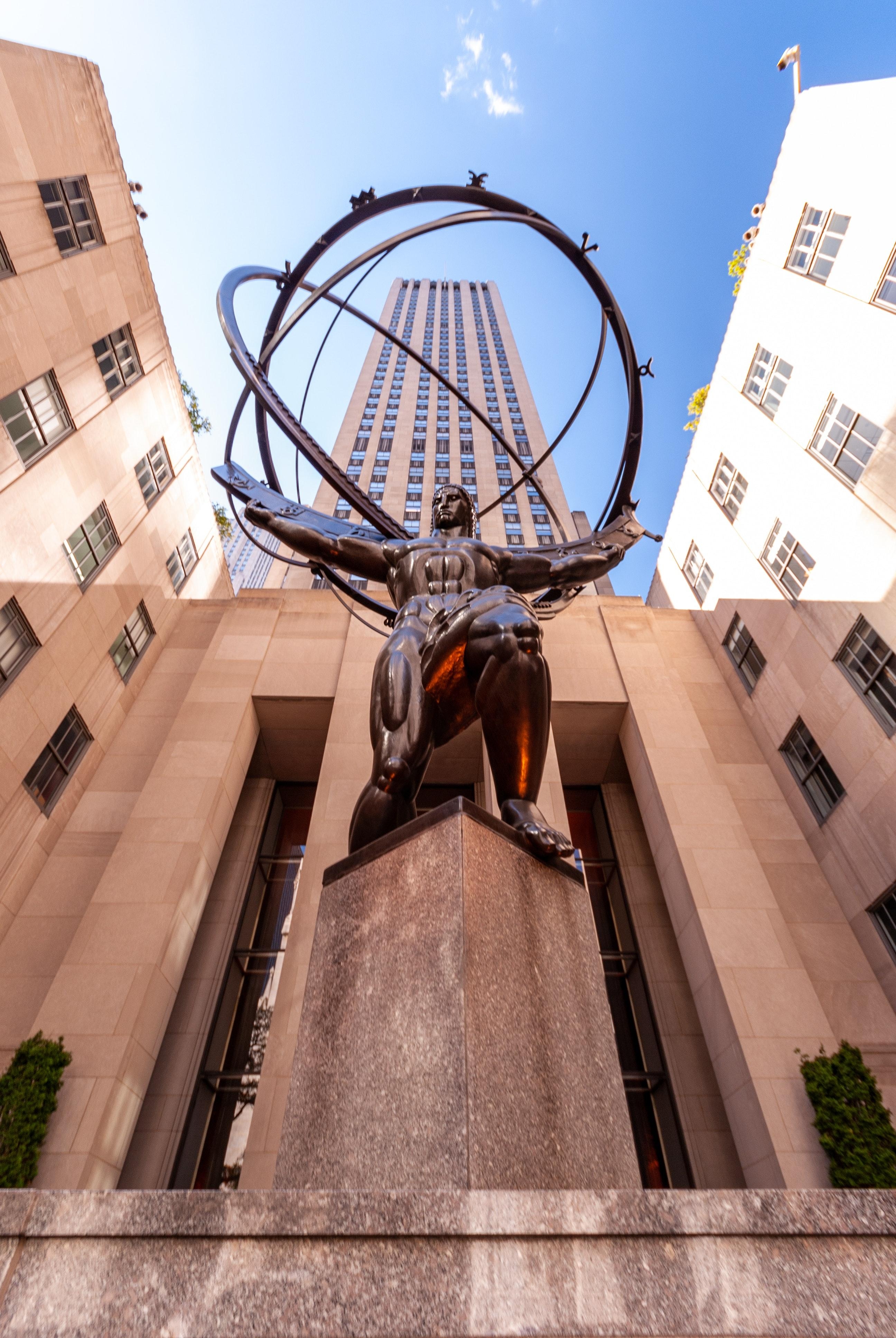 Rockefeller Center, Foto Download, Kostenloses Bild, Hohe Auflösung, Reisen, 2600x3880 4K Handy