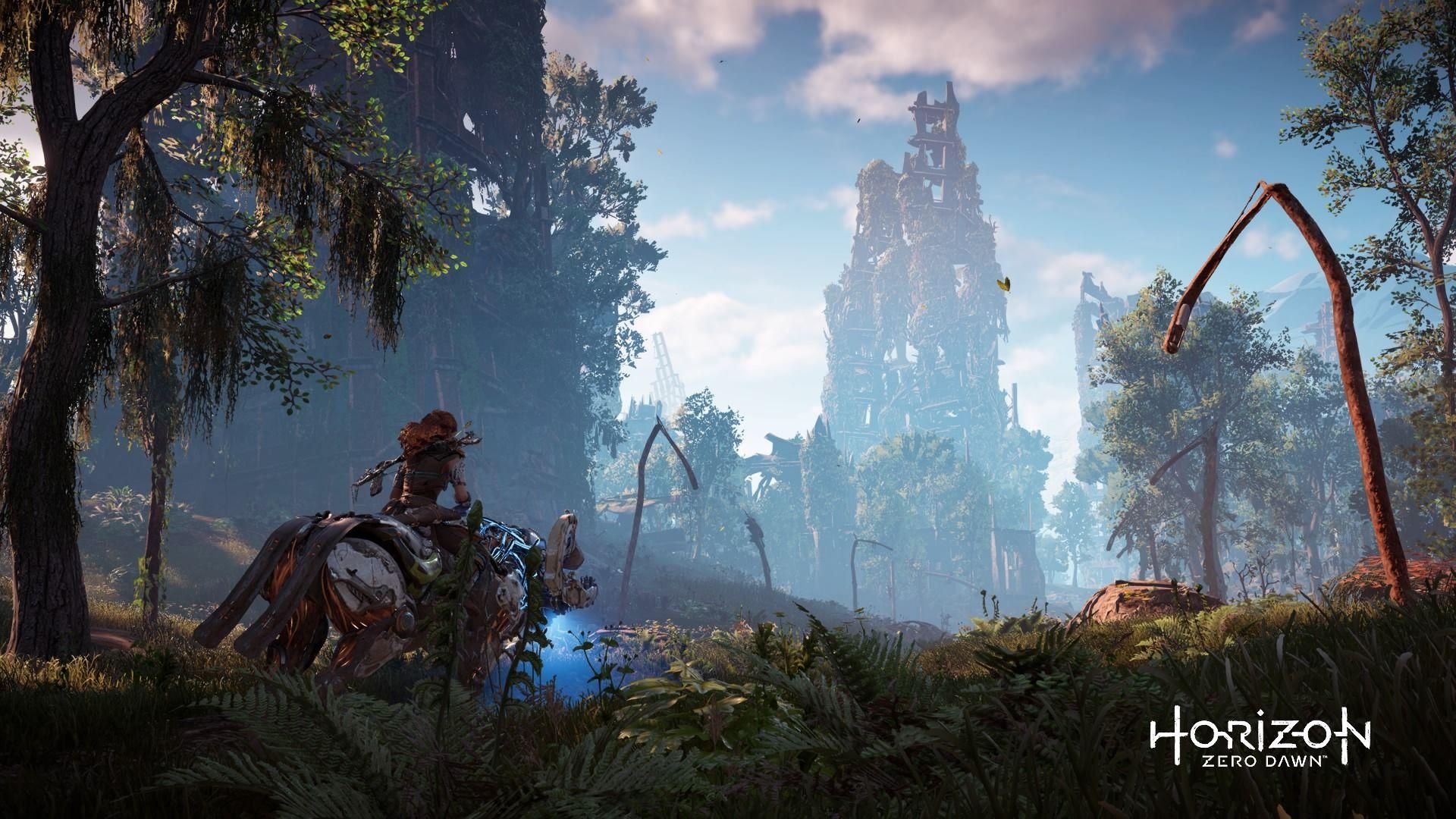 Horizon Zero Dawn, Steam, Wallpaper Engine, Aloy, PS4, 1920x1080 Full HD Desktop