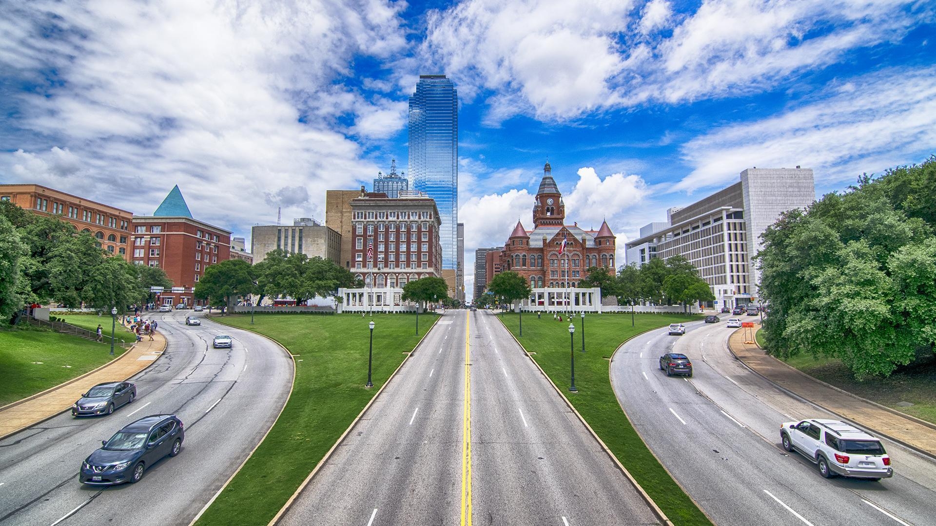 Dealey Plaza, Dallas, Texas, Geschichte, USA, 1920x1080 Full HD Desktop