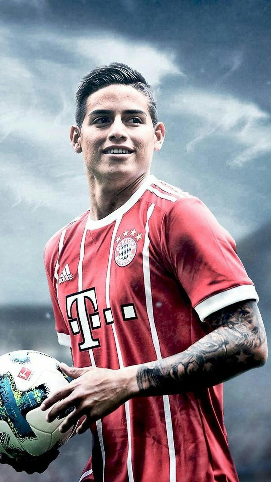 James Rodríguez, Android, Hintergrundbild, Fußballspieler, Inspiration, 1080x1920 Full HD Handy