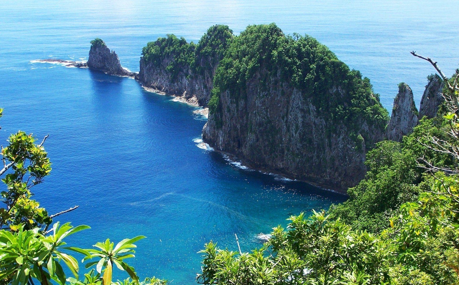 Amerikanisches Samoa, Nationalpark, Vulkanlandschaft, Urlaubsziele, Natur, 1920x1200 HD Desktop