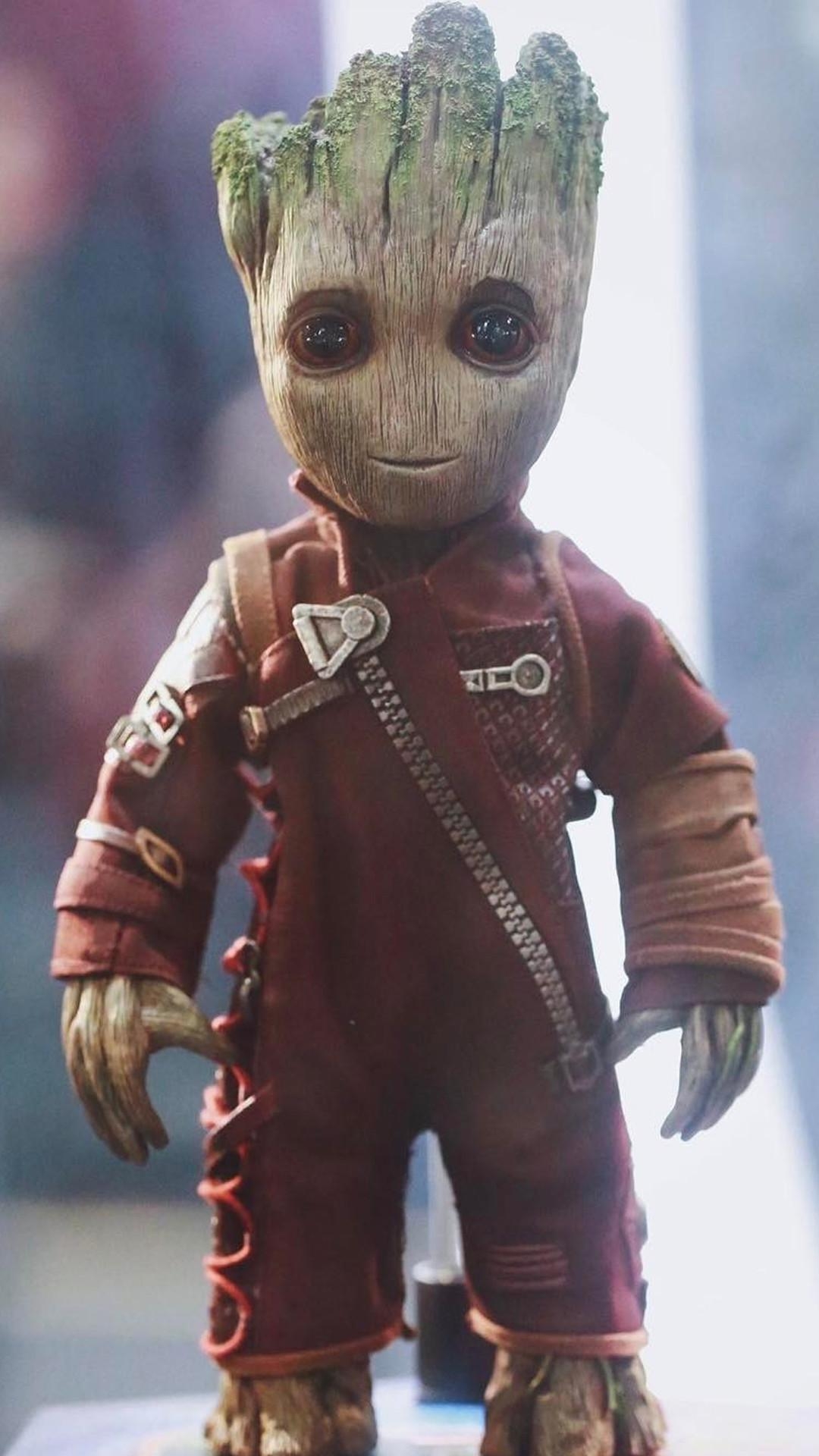 Baby Groot, HD, Marvel, Wächter, Charakter, 1080x1920 Full HD Handy