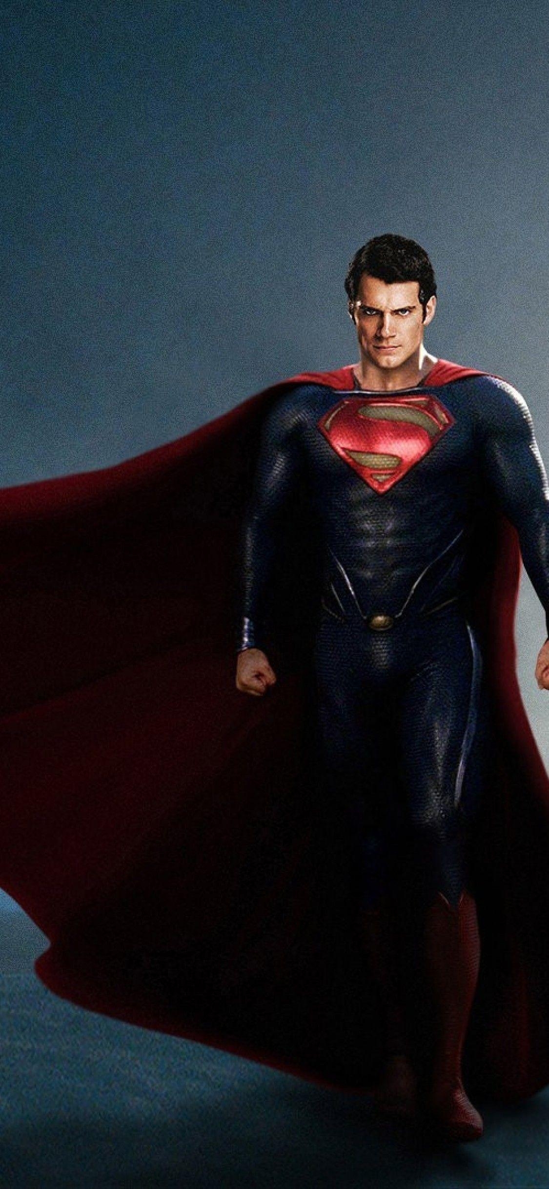 Henry Cavill, Superman, Bild, Comic, Film, 1130x2440 HD Handy