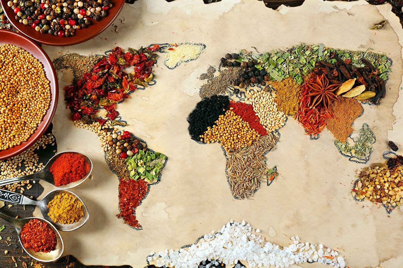 Gewürze, Food, Gewürzmischung, Design, Geografie, 1280x860 HD Desktop