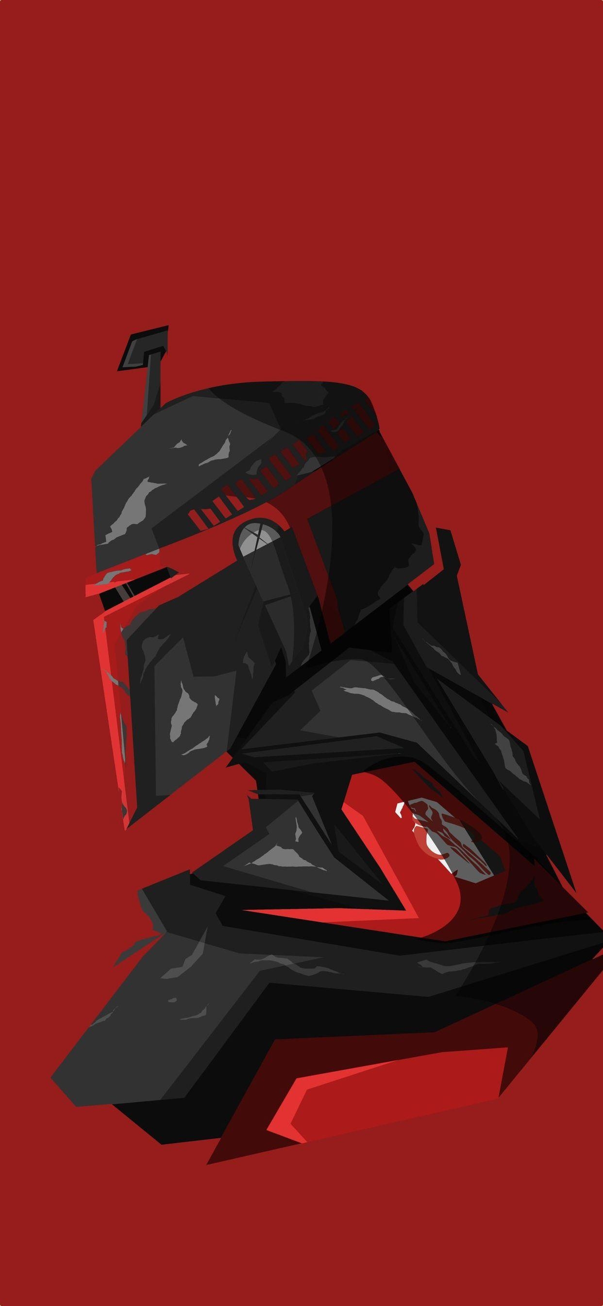 iPhone Hintergrund, Mandalorian, Star Wars, TV-Serie, Symbol, 1250x2690 HD Handy