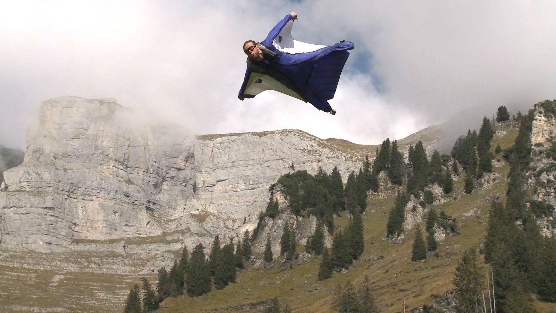 Wingsuit, Fallschirm, Extremsport, Skydiving, Birdman, 1920x1080 Full HD Desktop