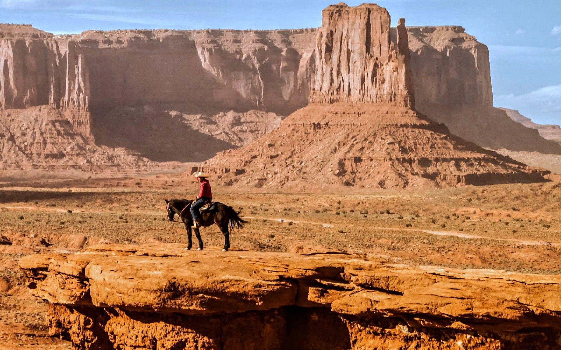 Grand Canyon, Arizona, Cowboy, USA, Landschaft, 1920x1200 HD Desktop