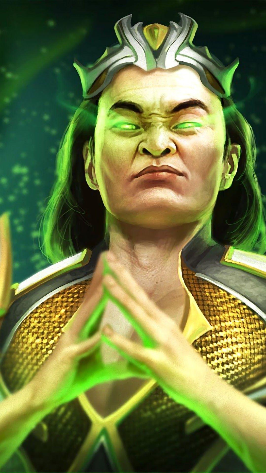 Shang Tsung, Mortal Kombat, iPhone, Hintergrund, Foto, 1080x1920 Full HD Handy