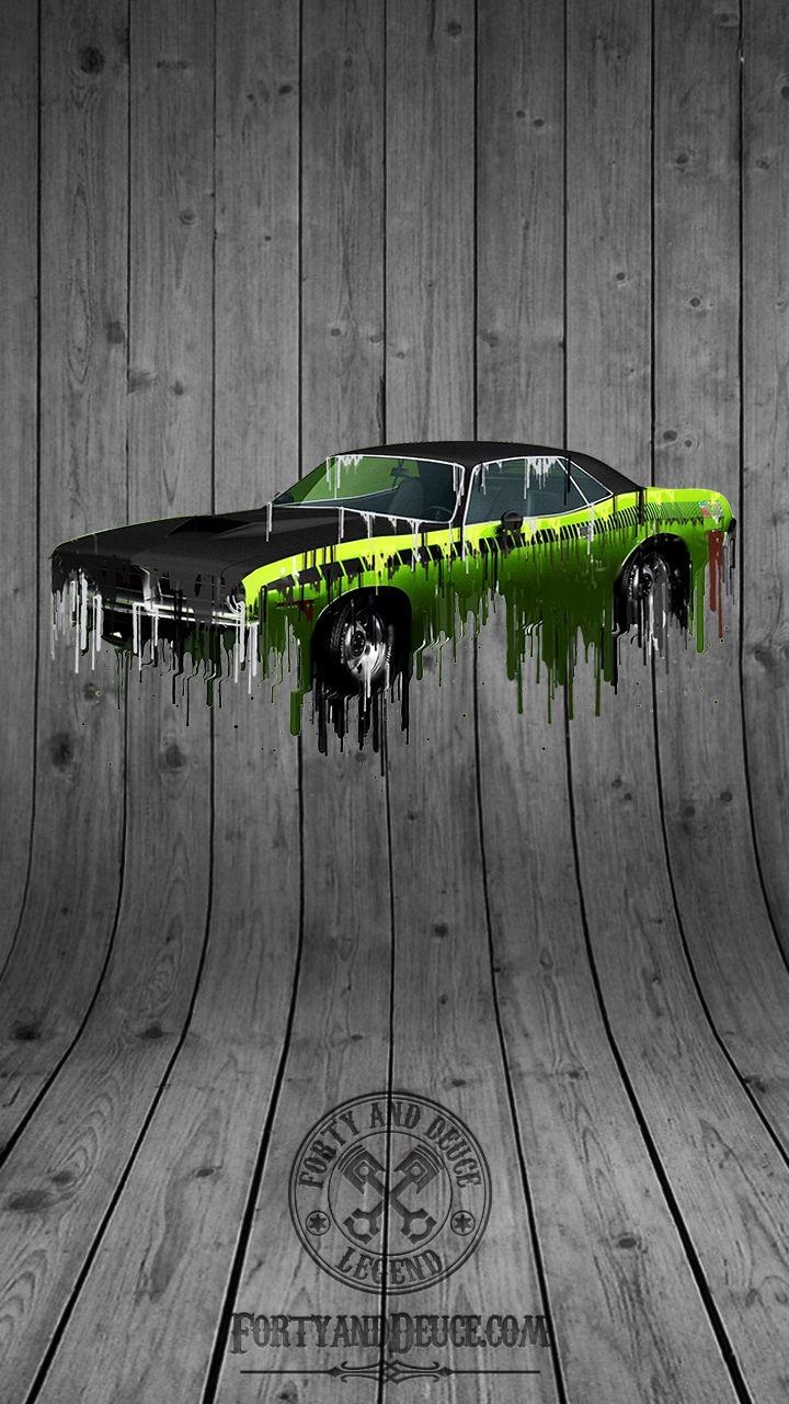 Plymouth Cuda, Mopar, Smartphone Wallpaper, 720x1280 HD Handy