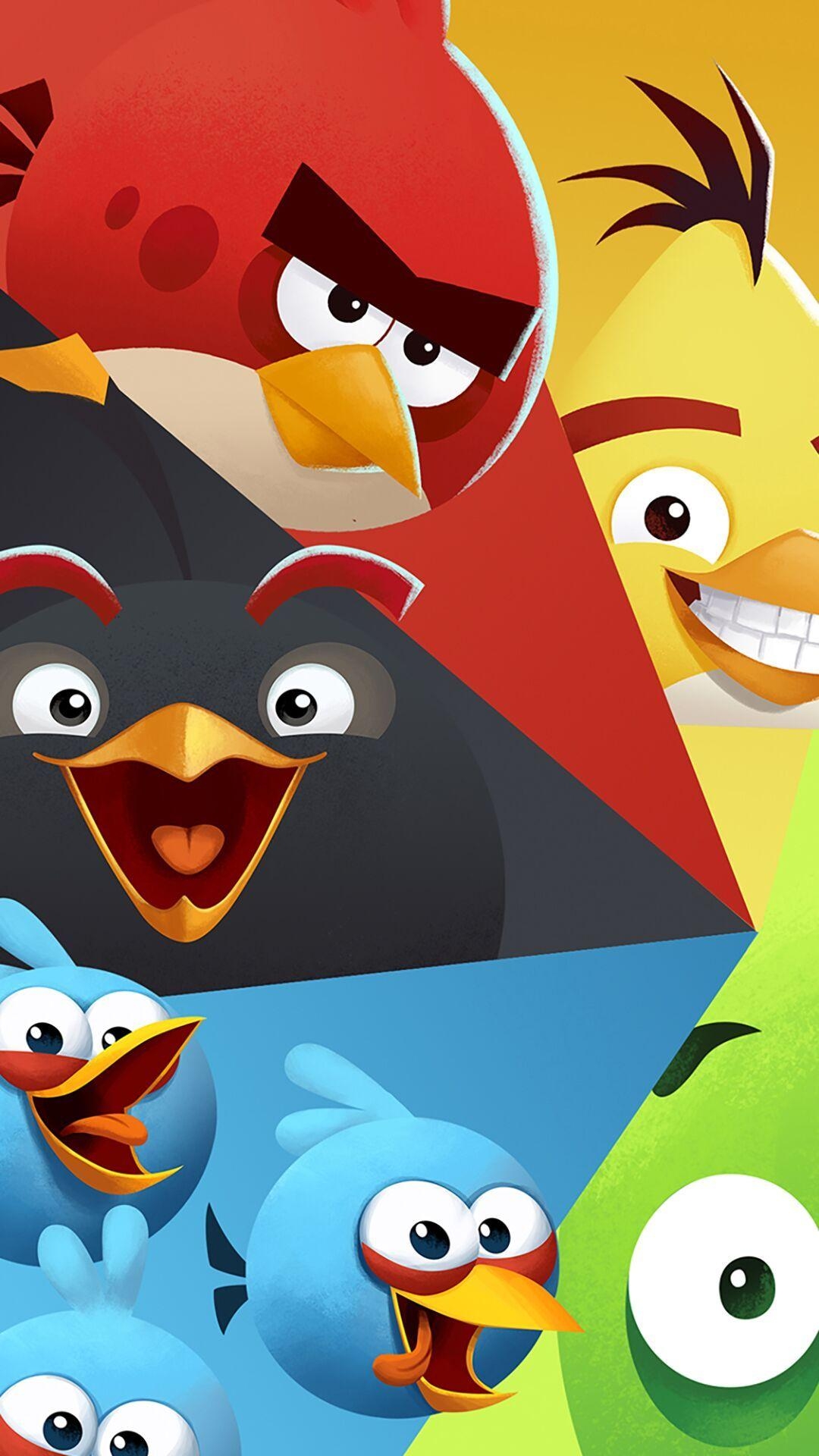 Angry Birds, Winterlich, Feiertage, Handy, Gaming, 1080x1920 Full HD Handy