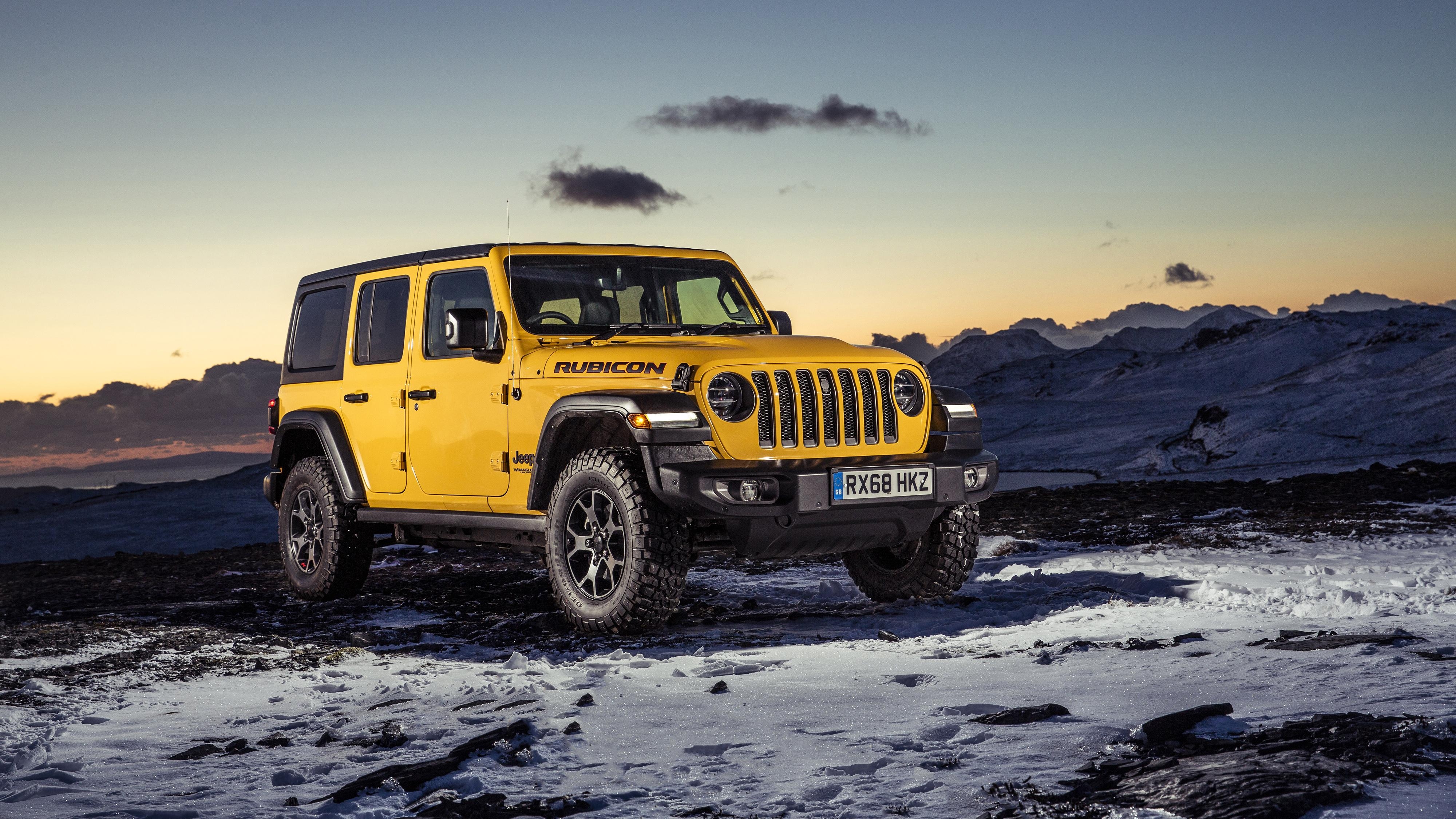 Jeep Wrangler, Unlimited, Rubicon, 2019, 4K, 4000x2250 4K Desktop