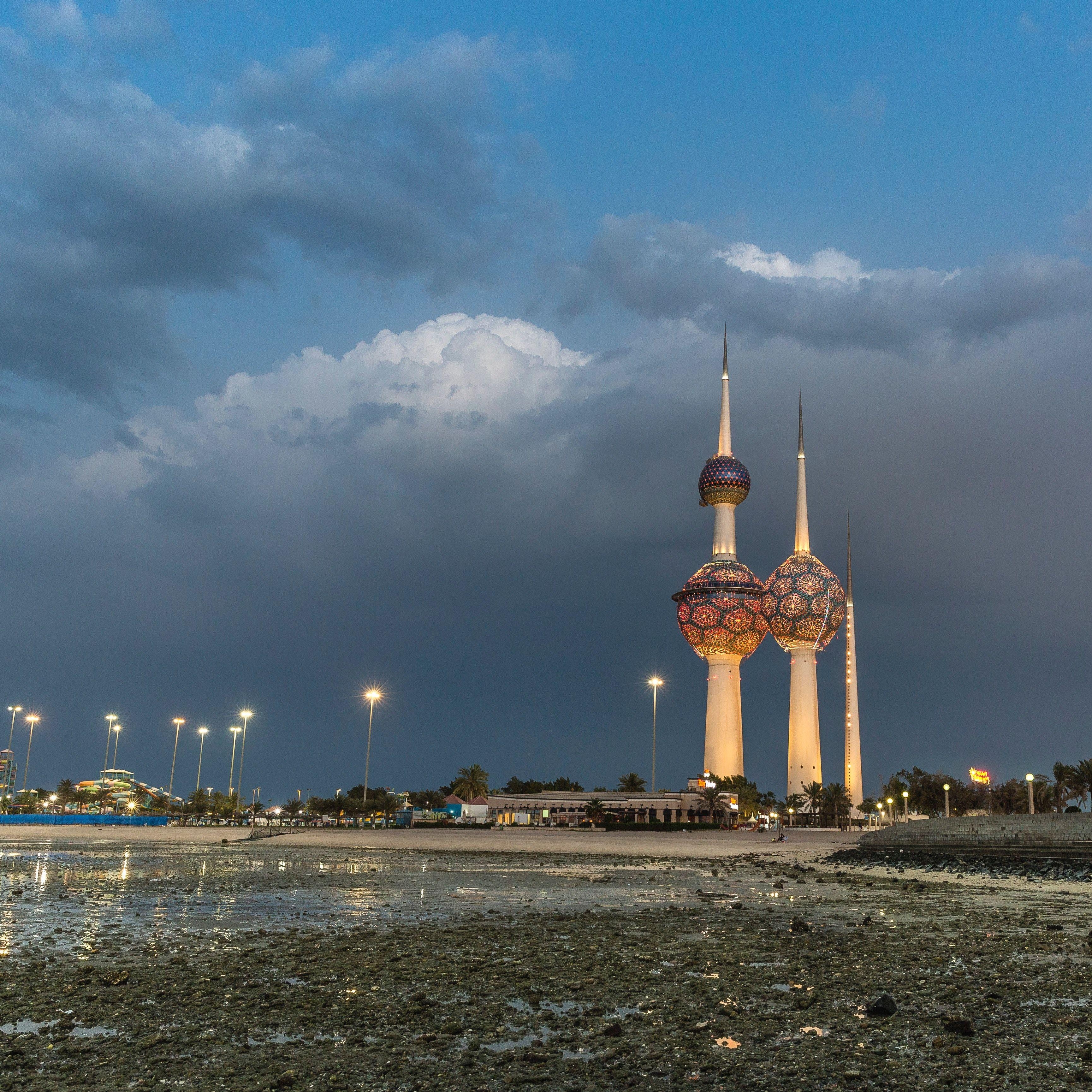 Kostenlos, Kuwait Stadt, Kuwait Turm, Skyline, Fotografie, 3460x3460 4K Handy