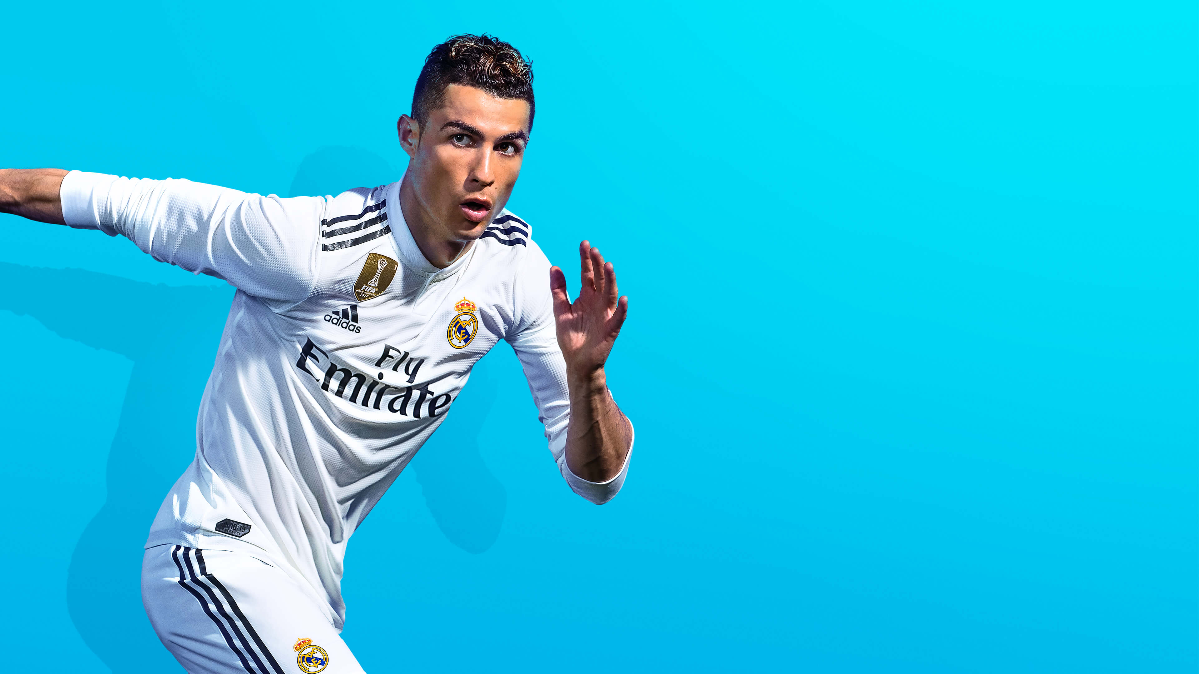 FIFA 2019, Cristiano Ronaldo, Gaming, E3, 4K, 3840x2160 4K Desktop