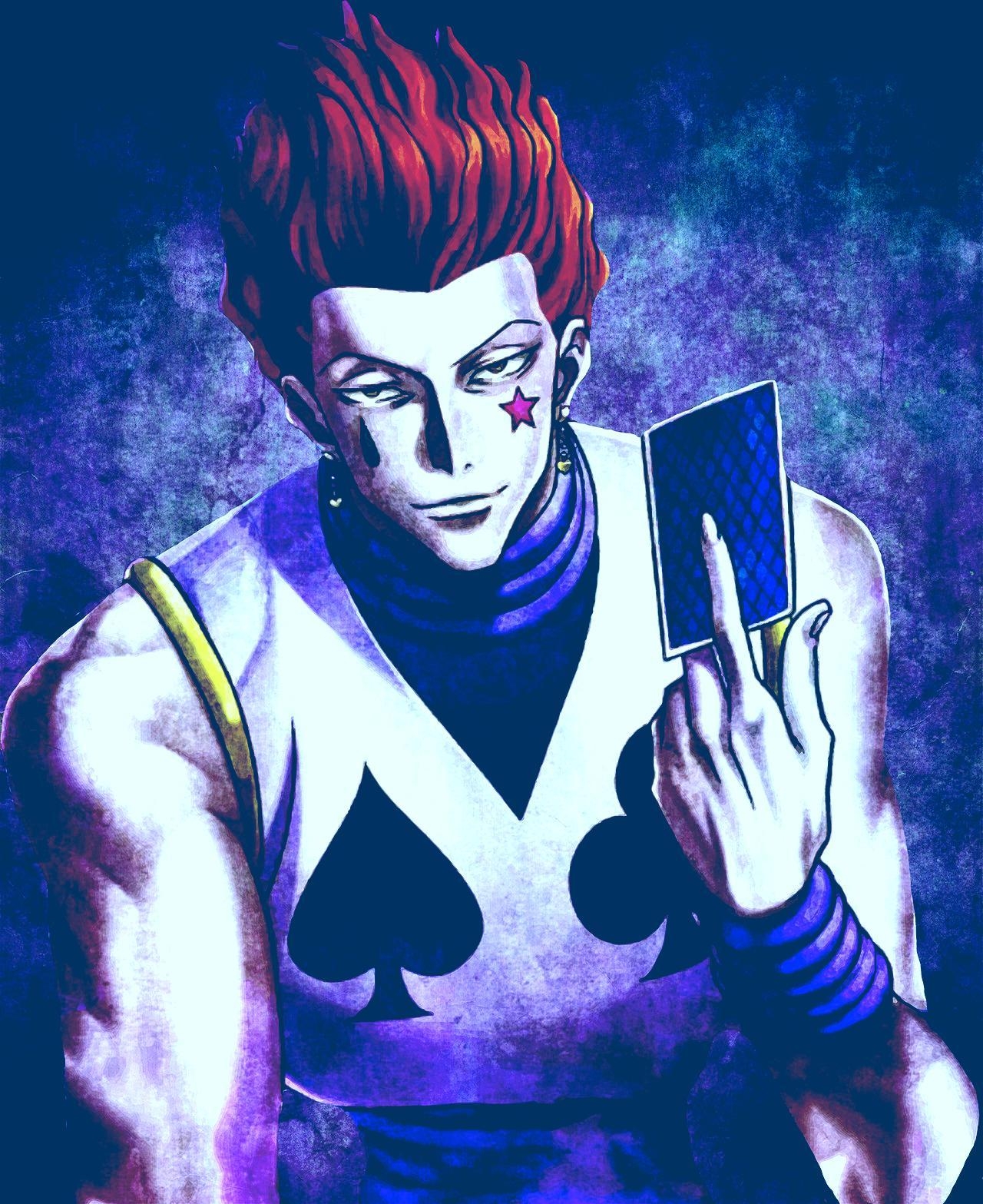 Hunter x Hunter, Hisoka, Anime, Hintergrund, Bild, 1280x1570 HD Handy