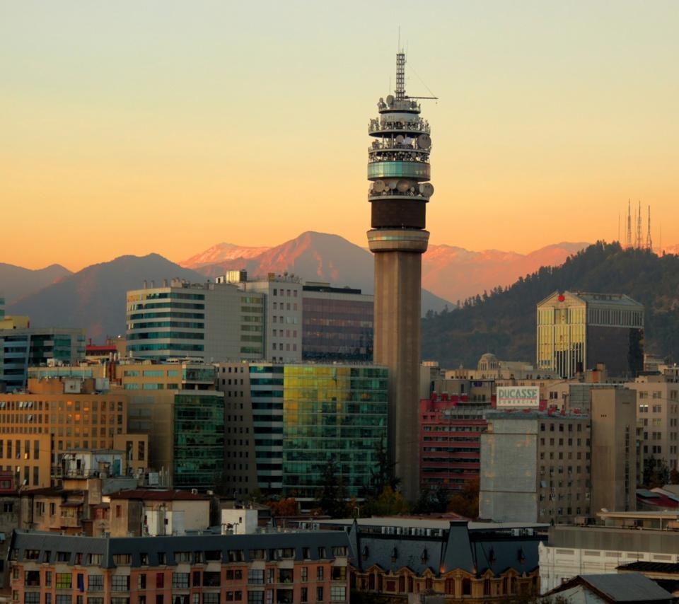 Entel Tower, Santiago, Innenstadt, Foto, Download, 960x860 HD Desktop