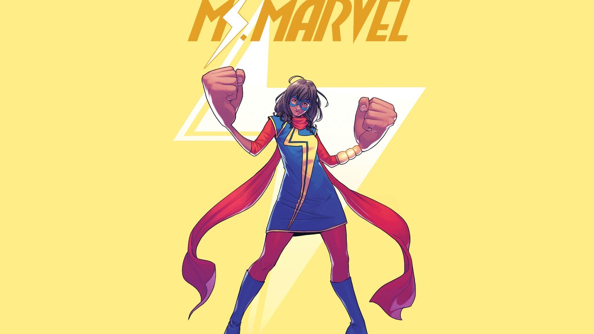 Ms. Marvel, MCU, Kamala Khan, Comics, Superheldin, 2050x1160 HD Desktop