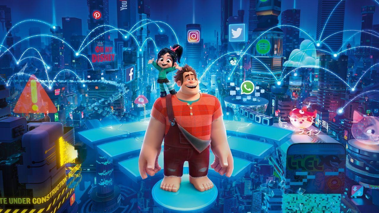 Ralph Breaks Internet, Disney, Fortsetzung, Animation, 2, 1280x720 HD Desktop