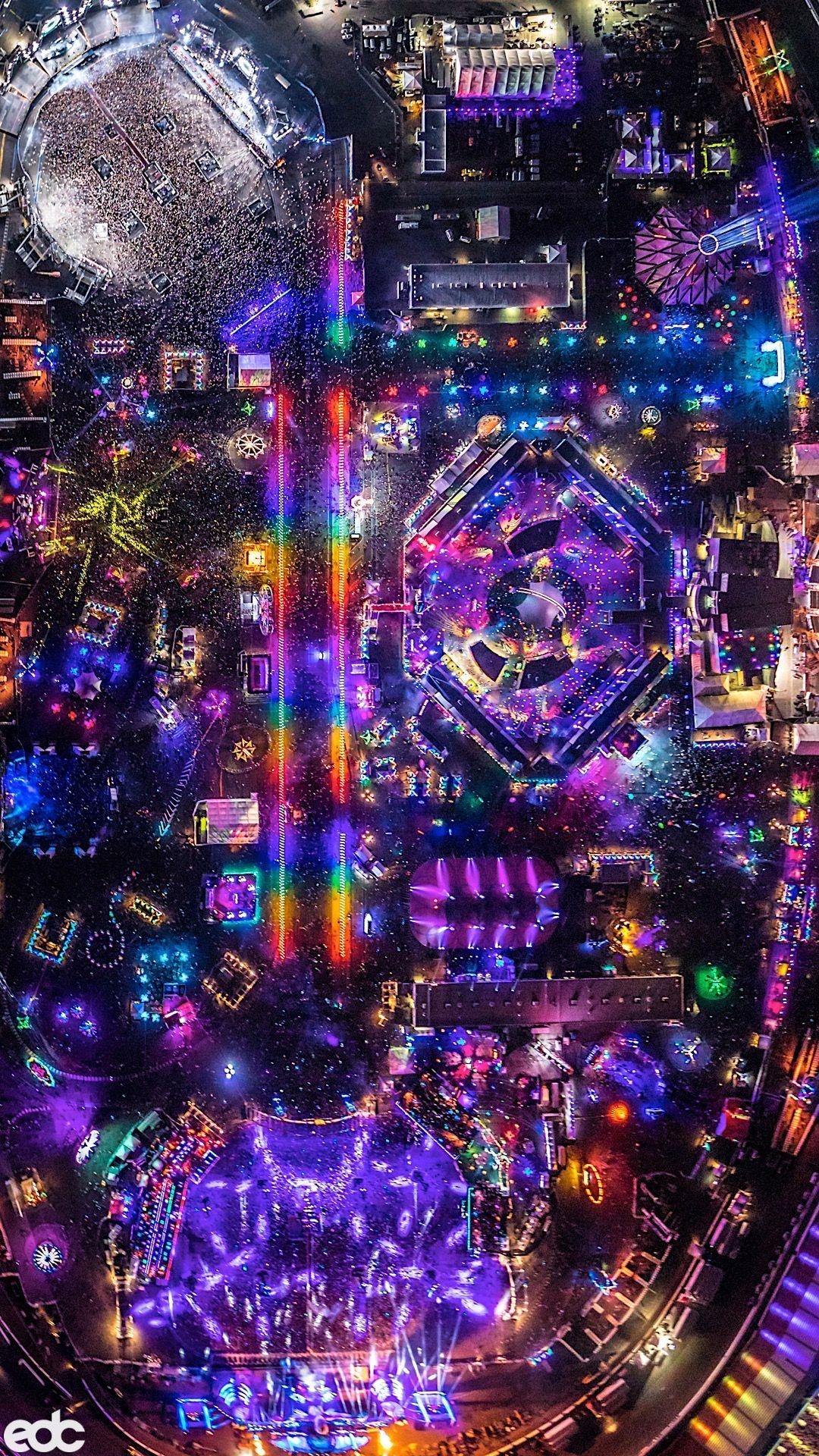 Las Vegas, EDC, Festival, Handy, Episch, 1080x1920 Full HD Handy