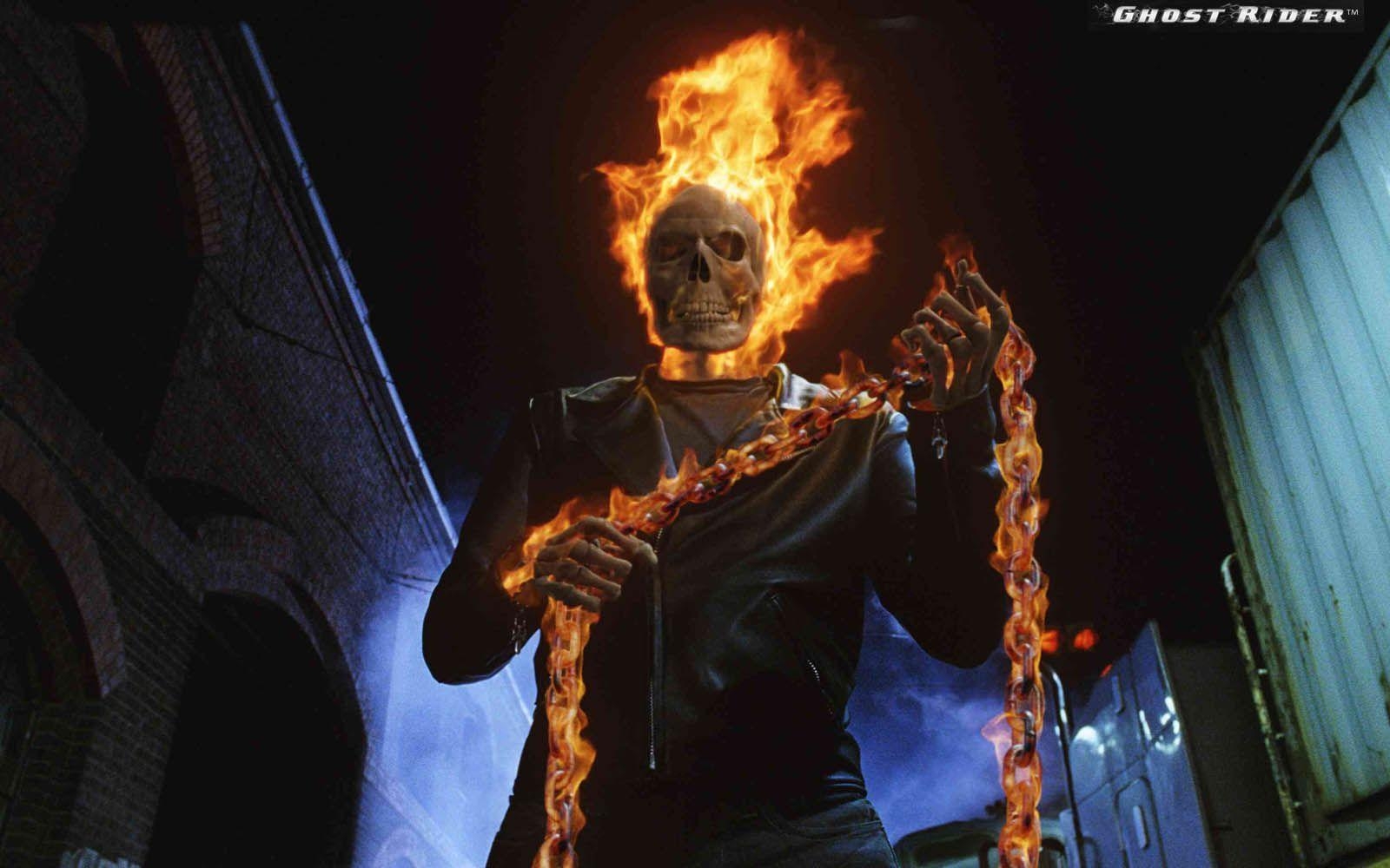 Ghost Rider, Film, Hintergrundbild, Marvel, Download, 1600x1000 HD Desktop