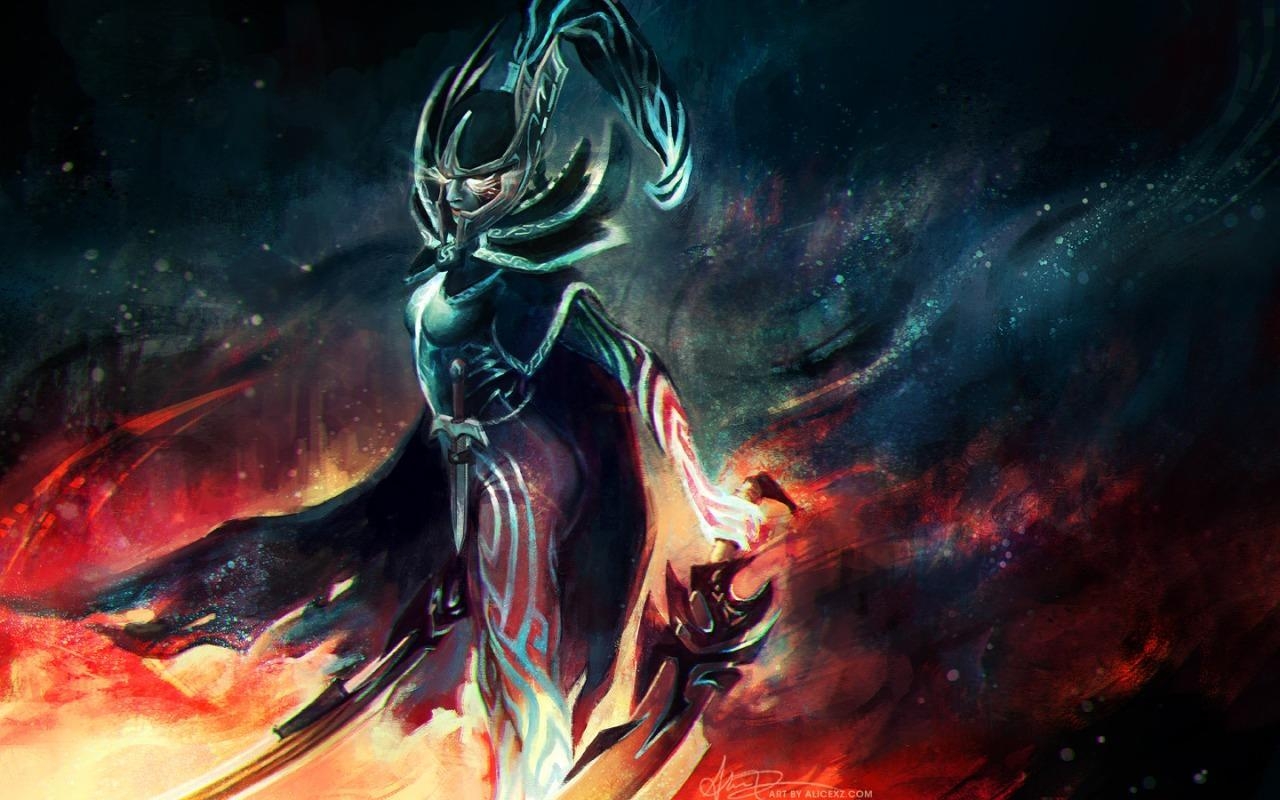 Dota 2, Arcana, Kunst, Helden, Kampf, 1280x800 HD Desktop