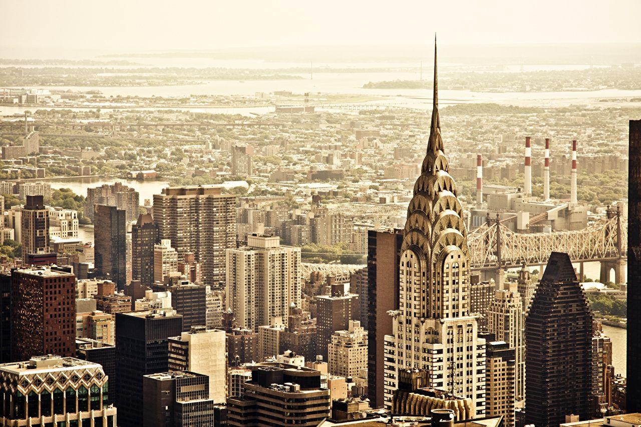 New York City, USA, Megapolis, Manhattan, Chrysler Building, 1280x860 HD Desktop