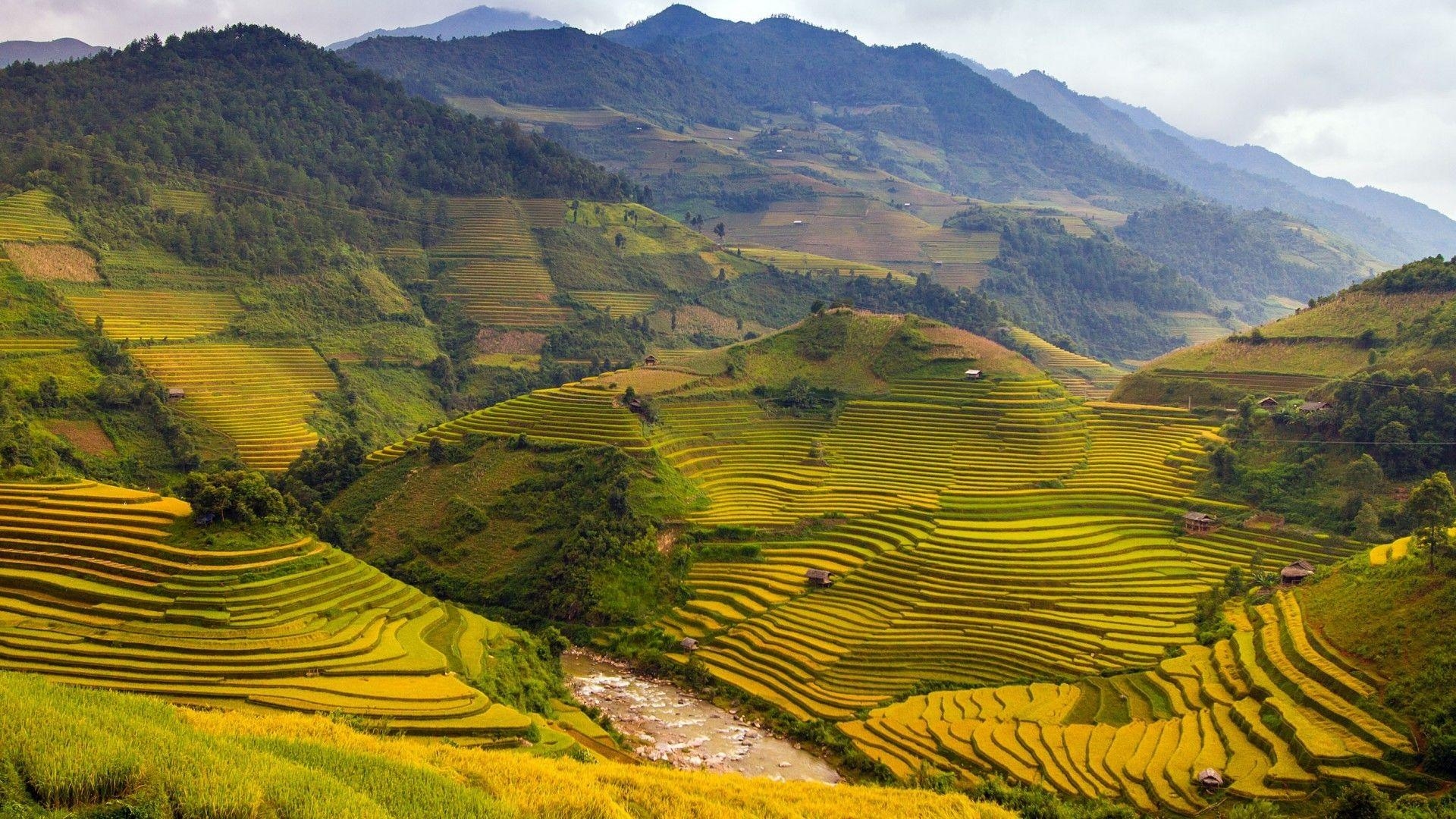 Vietnam, Schön, Landschaft, Hintergrundbild, Asien, 1920x1080 Full HD Desktop