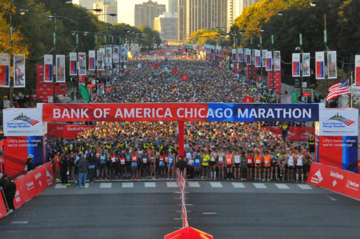 Chicago Marathon, Lauf, Wettkampf, Illinois, Langstreckenlauf, 1200x800 HD Desktop