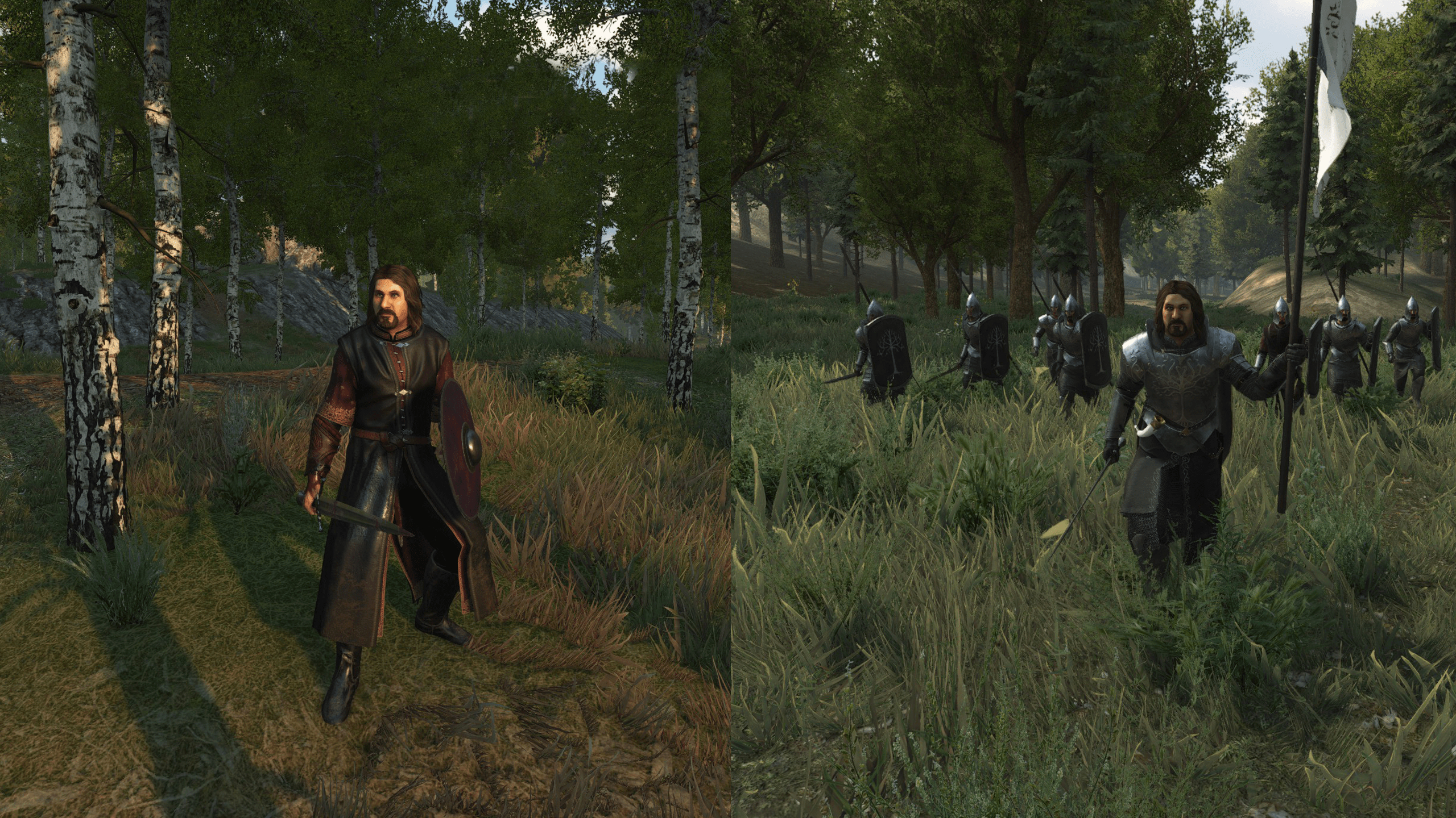 Boromir, Kapitän von Gondor, Arda Mod, Mount & Blade, Spiele, 2560x1440 HD Desktop