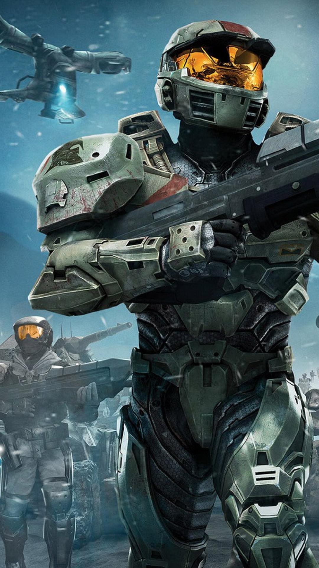 Halo Wars, Gaming, Wallpaper, Strategie, Sci-Fi, 1080x1920 Full HD Handy