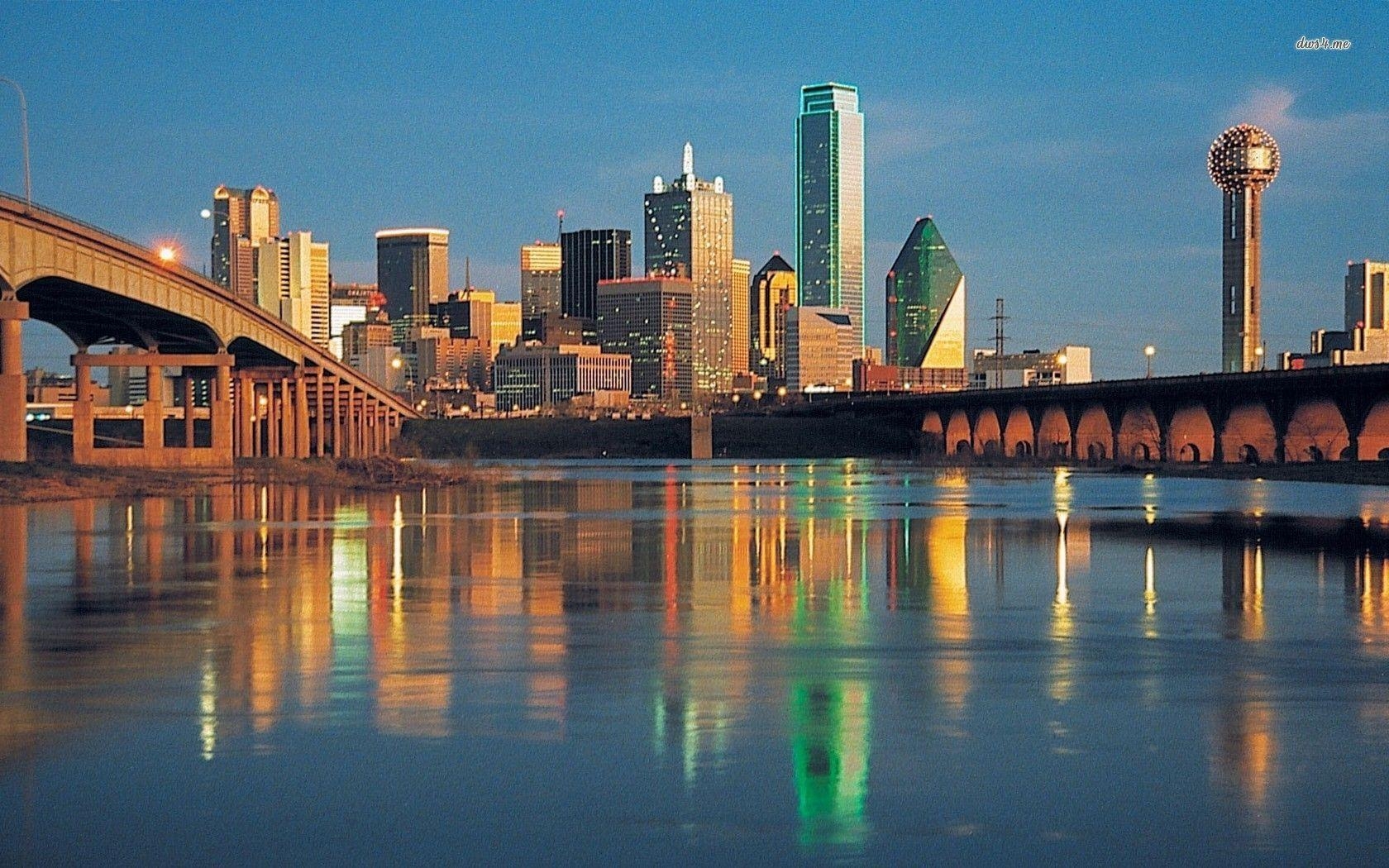 Dallas, Skyline, HD, Reisen, Panoramablick, 1680x1050 HD Desktop