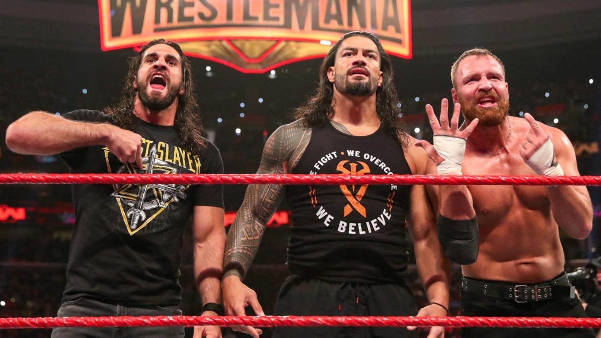 The Shield, WWE Raw, Wiedervereinigung, Wrestling, Hintergrund, 1920x1080 Full HD Desktop