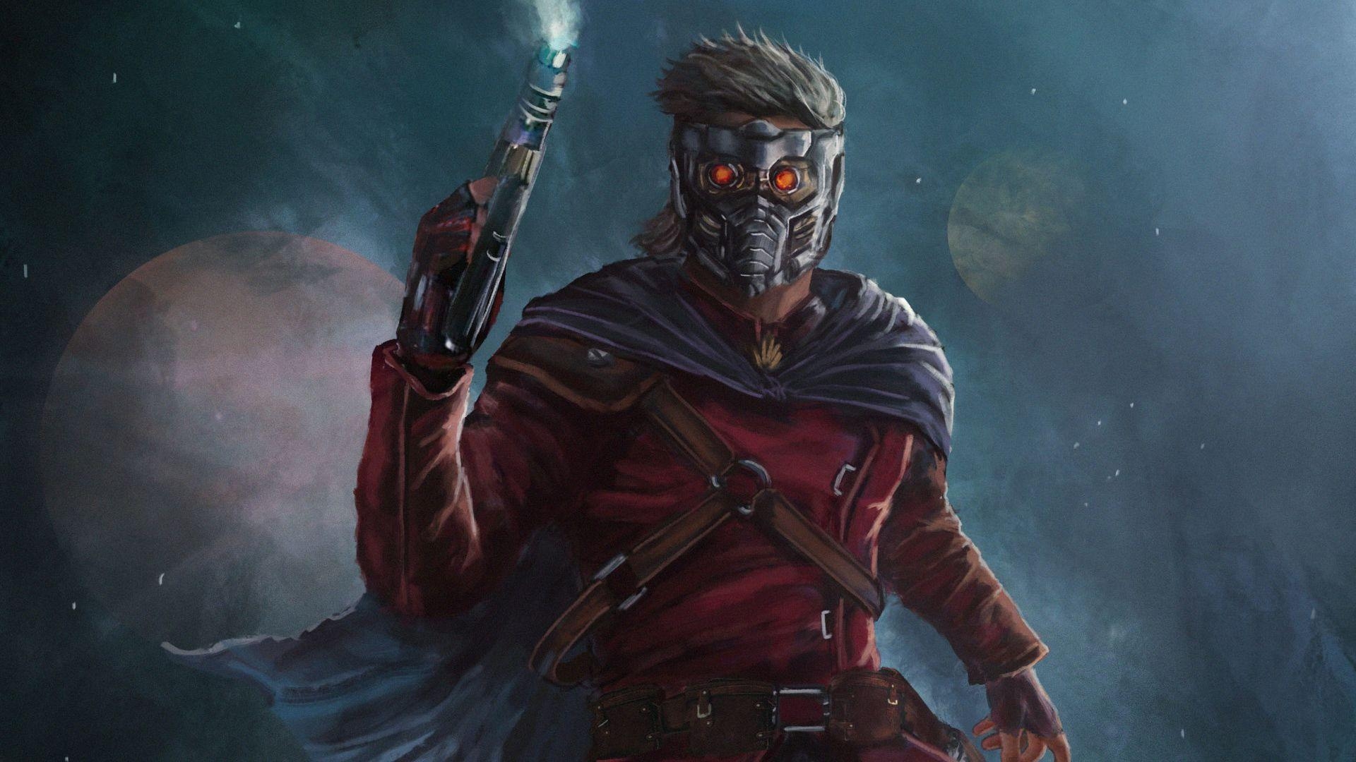 Wächter, Marvel Comics, Galaxie, Star-Lord, Abenteuermotiv, 1920x1080 Full HD Desktop