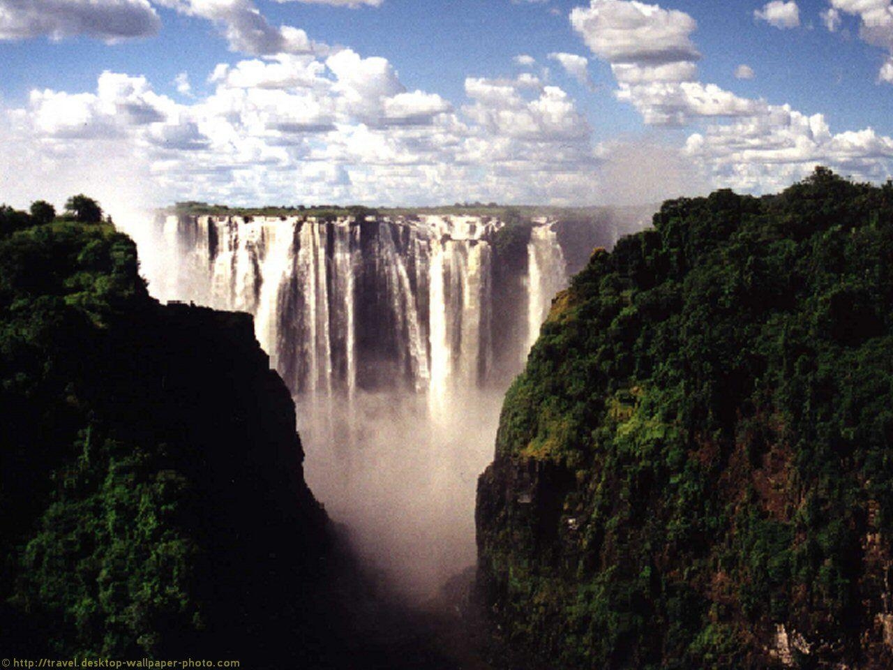 Sambia, Viktoriafälle, Reise, Natur, Wasserfall, 1280x960 HD Desktop