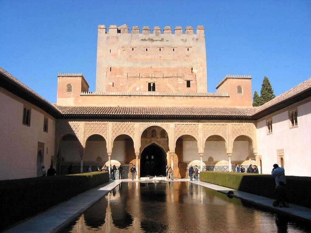 Alhambra, 1280x720px, Reisen, Granada, Attraktionen, 1030x770 HD Desktop